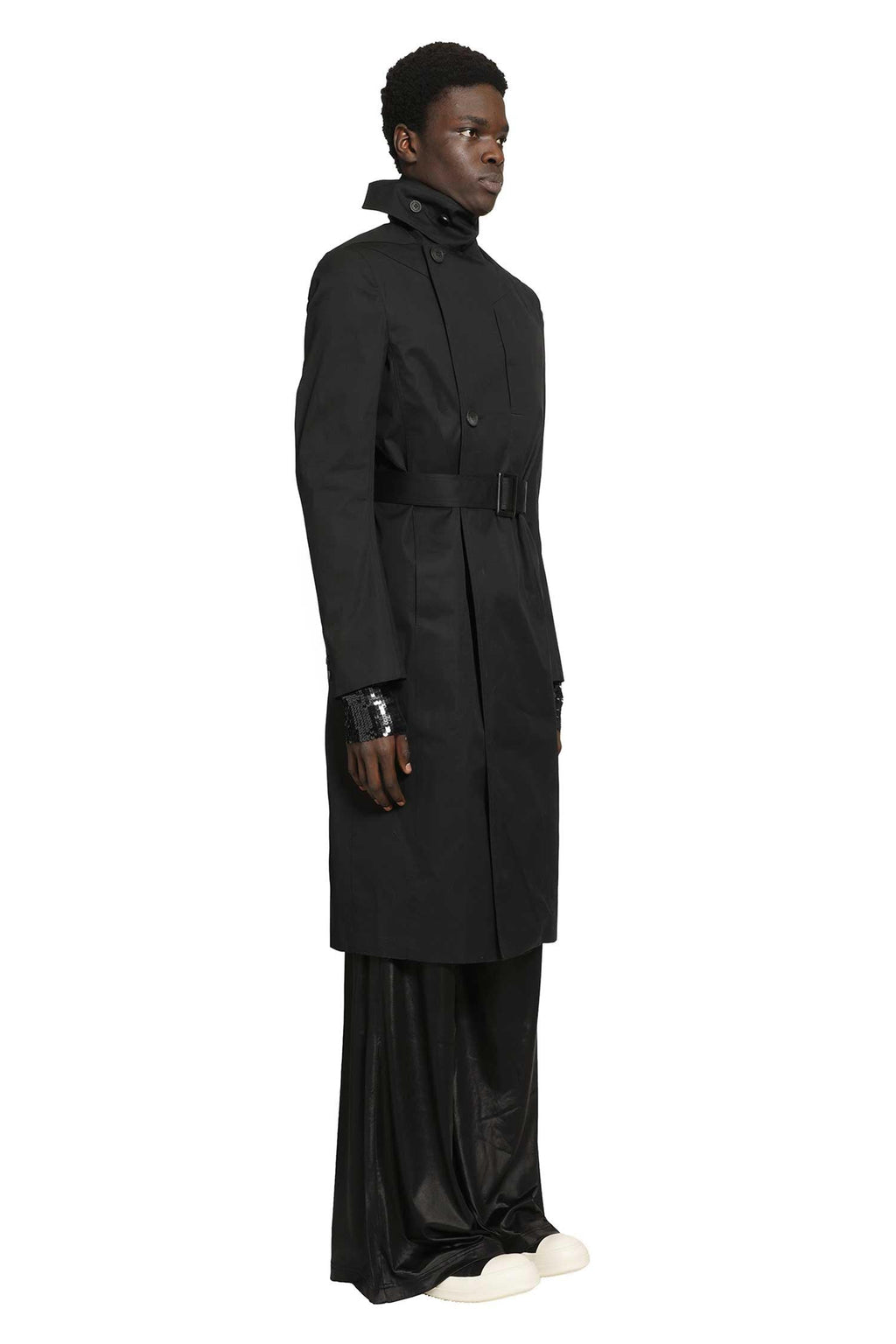 Оригінальна Temple Mastodon Trench Coat Rick owens – детальний вид