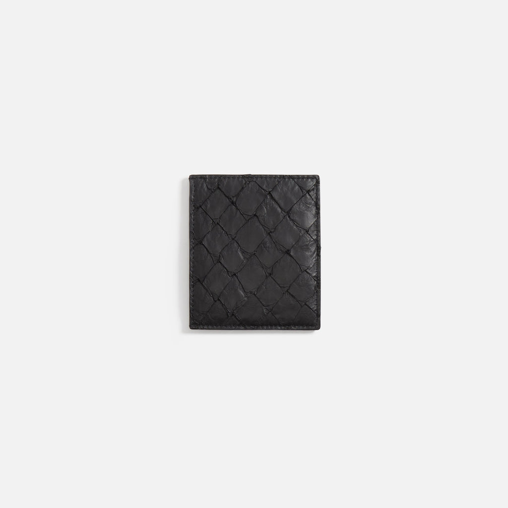 Square CC Holder Black Rick owens оригінал – Купити в Україні – вид ззаду