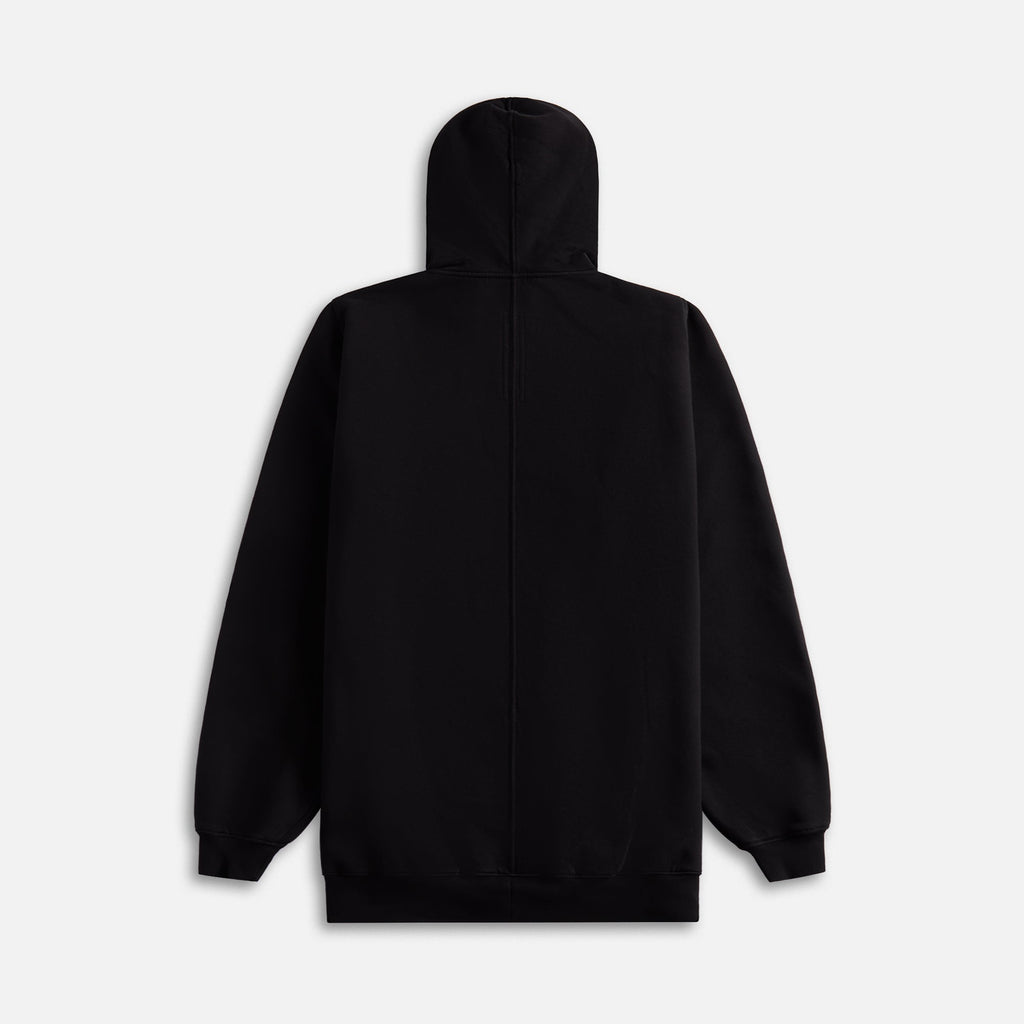 Оригінальна Felpa Hoodie Black Rick owens – вид ззаду