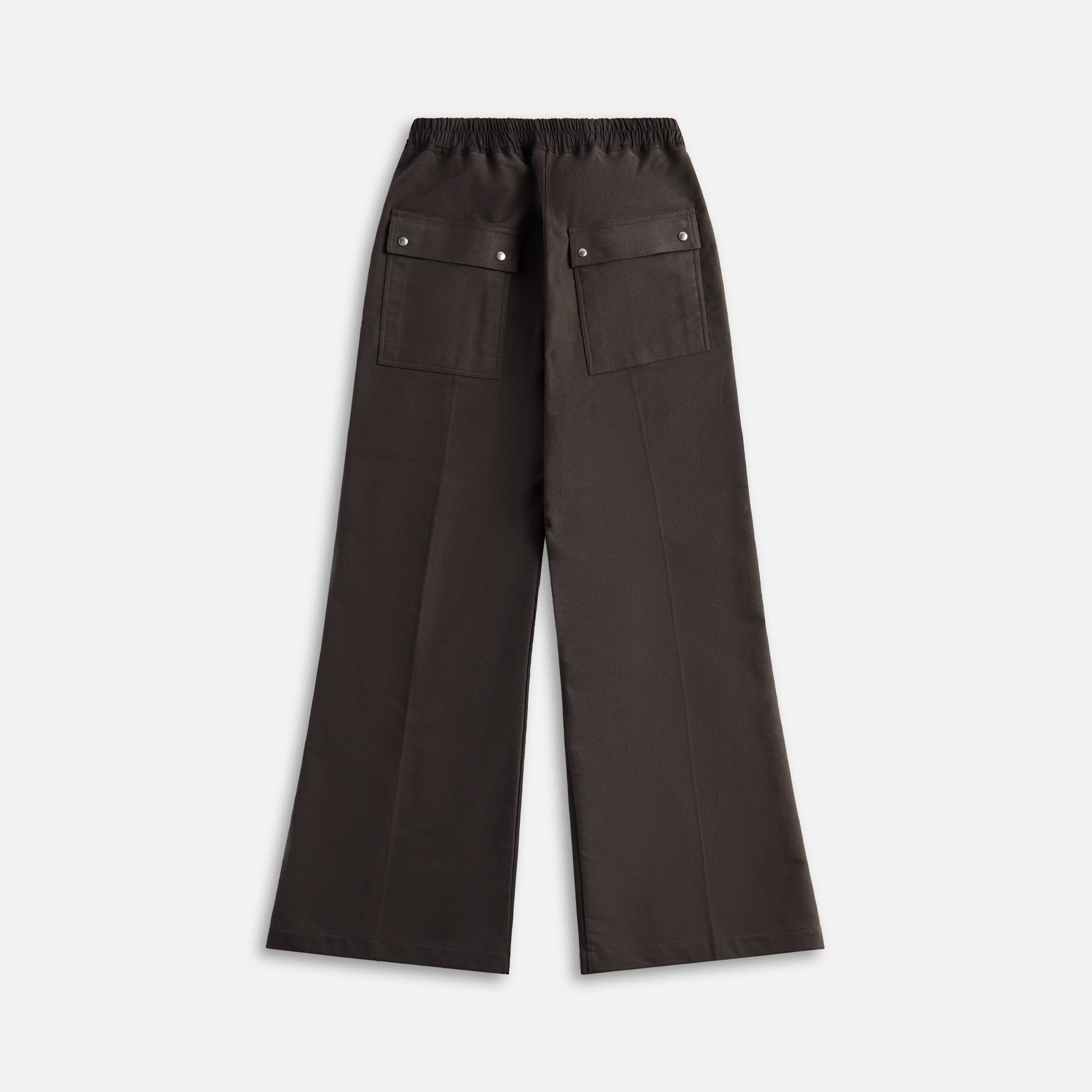 Pantaloni Wide Bela Pant Dark Dust Rick owens – Гарантія оригінальності – вид ззаду