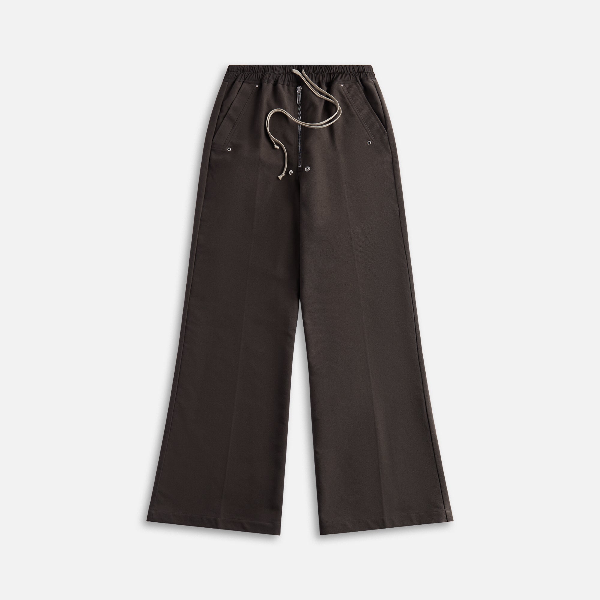 Pantaloni Wide Bela Pant Dark Dust Rick owens – Гарантія оригінальності – боковий вид