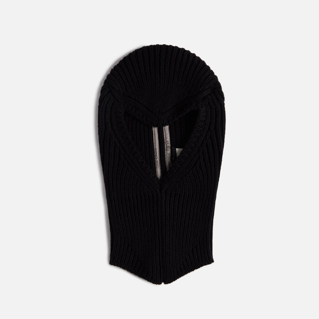 Passamontagna In Maglia Skull Black Rick owens оригінал – Купити в Україні – боковий вид