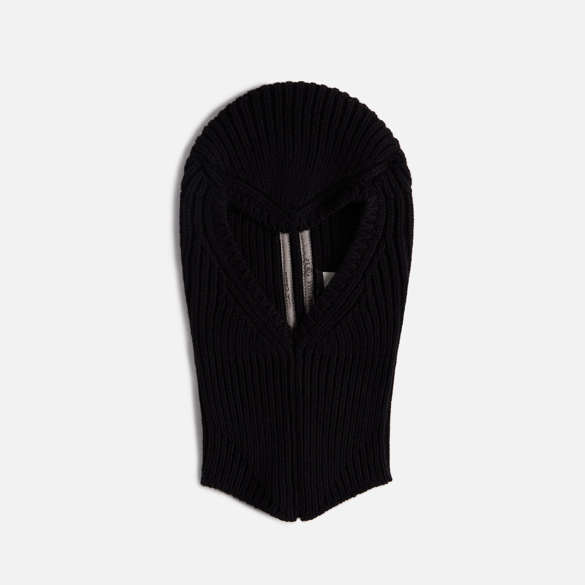 Passamontagna In Maglia Skull Black Rick owens оригінал – Купити в Україні – боковий вид - RICK OWENS