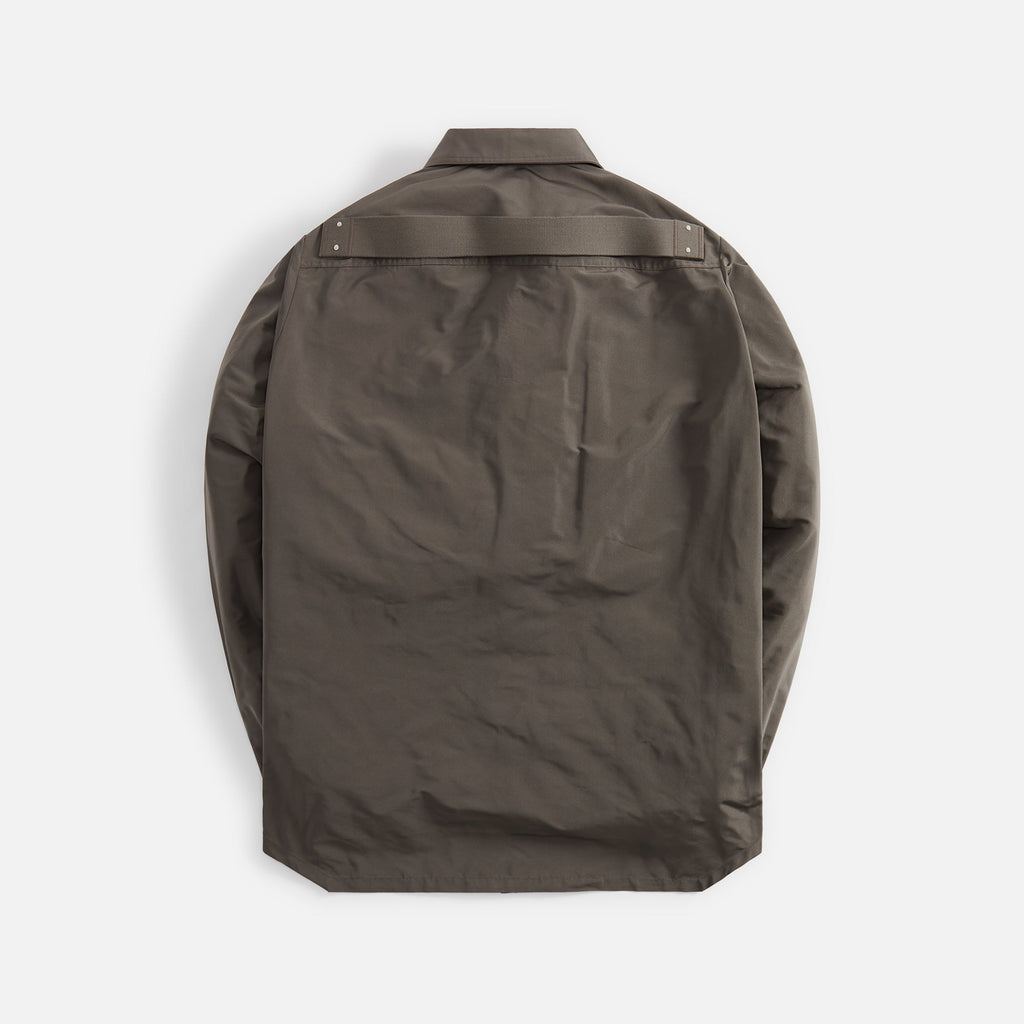 Fog Pocket Outershirt Dust Rick owens оригінал – Купити в Україні – вид ззаду