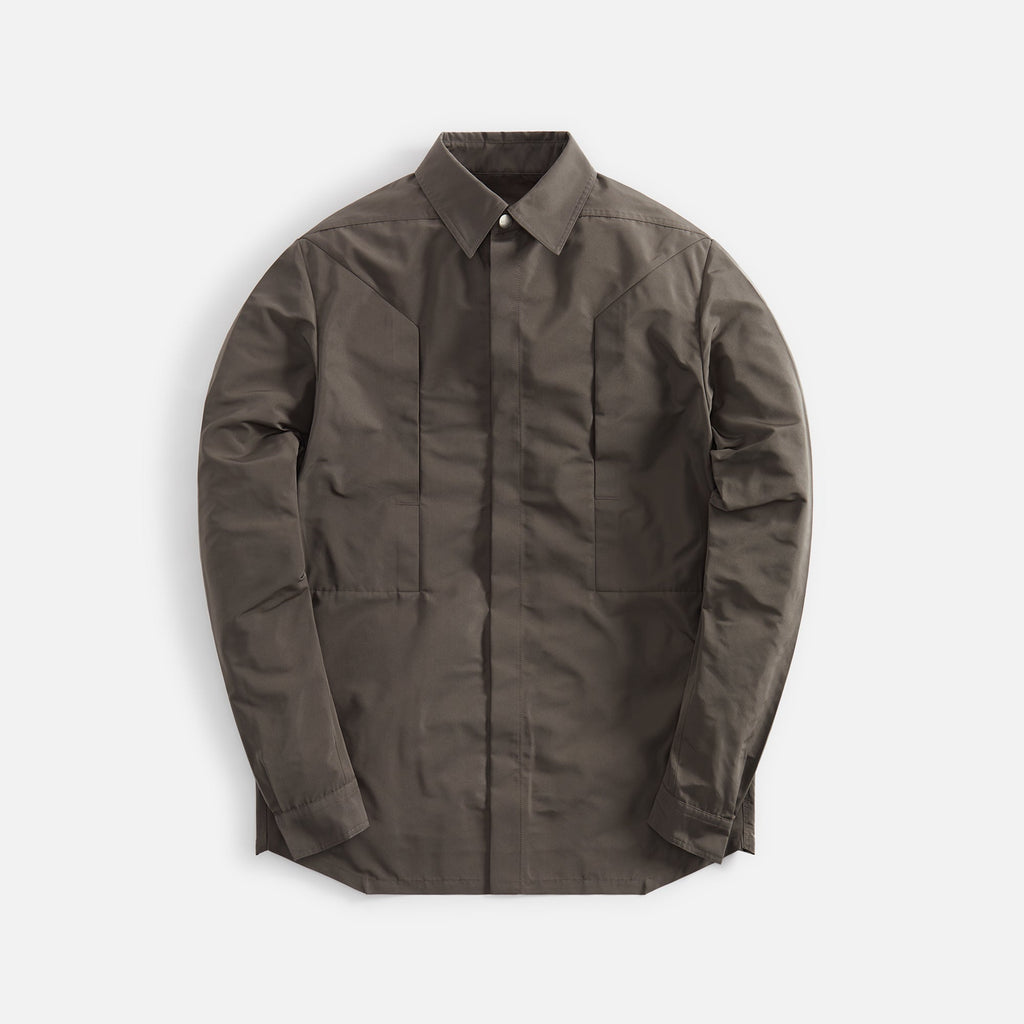 Fog Pocket Outershirt Dust Rick owens оригінал – Купити в Україні – боковий вид