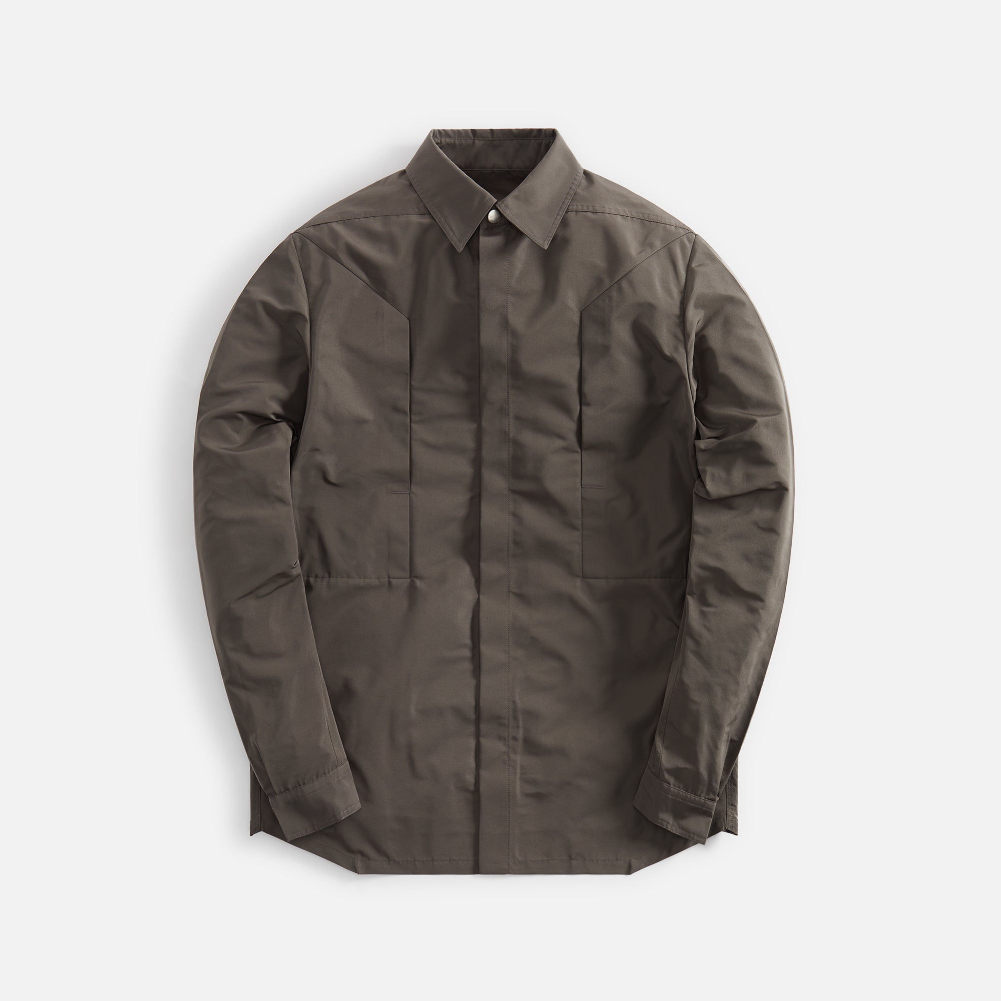 Fog Pocket Outershirt Dust Rick owens оригінал – Купити в Україні – боковий вид