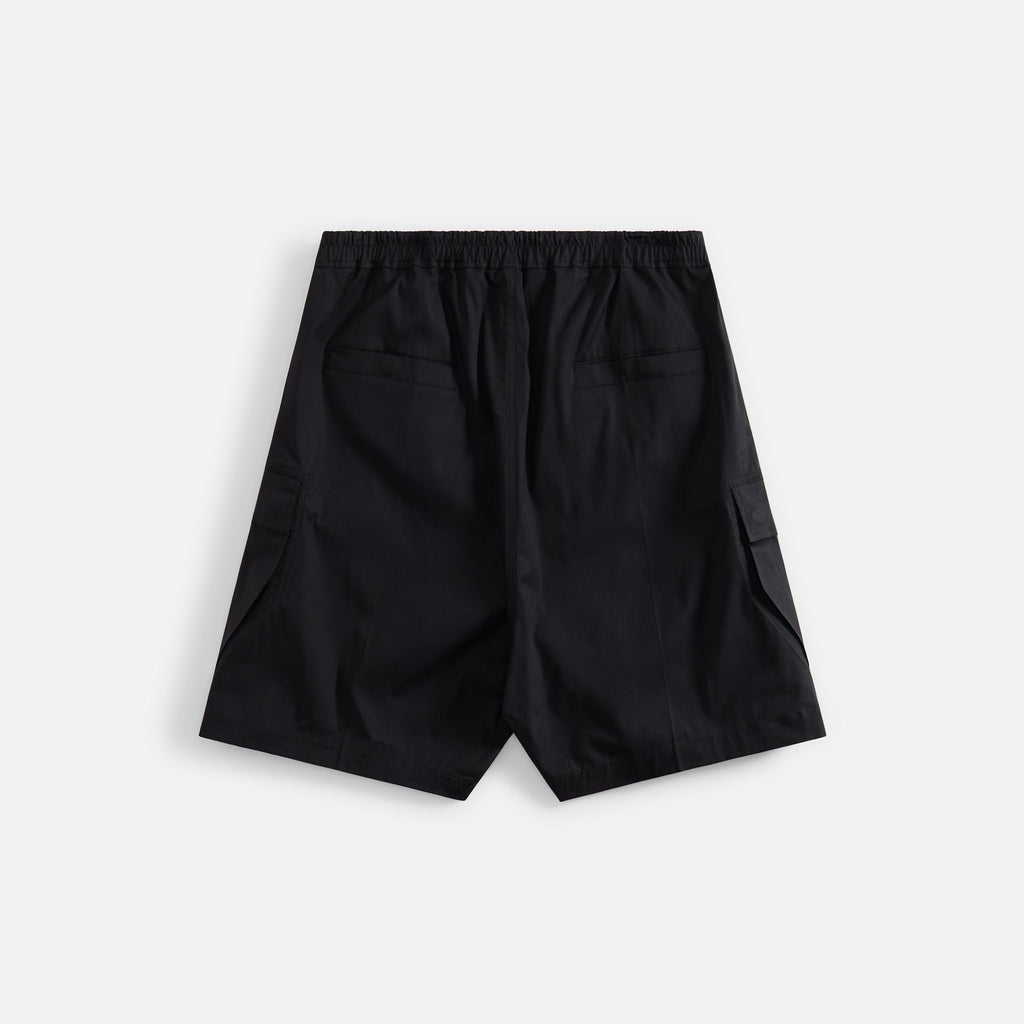 Оригінальна Cargo Shorts Black Rick owens – вид ззаду
