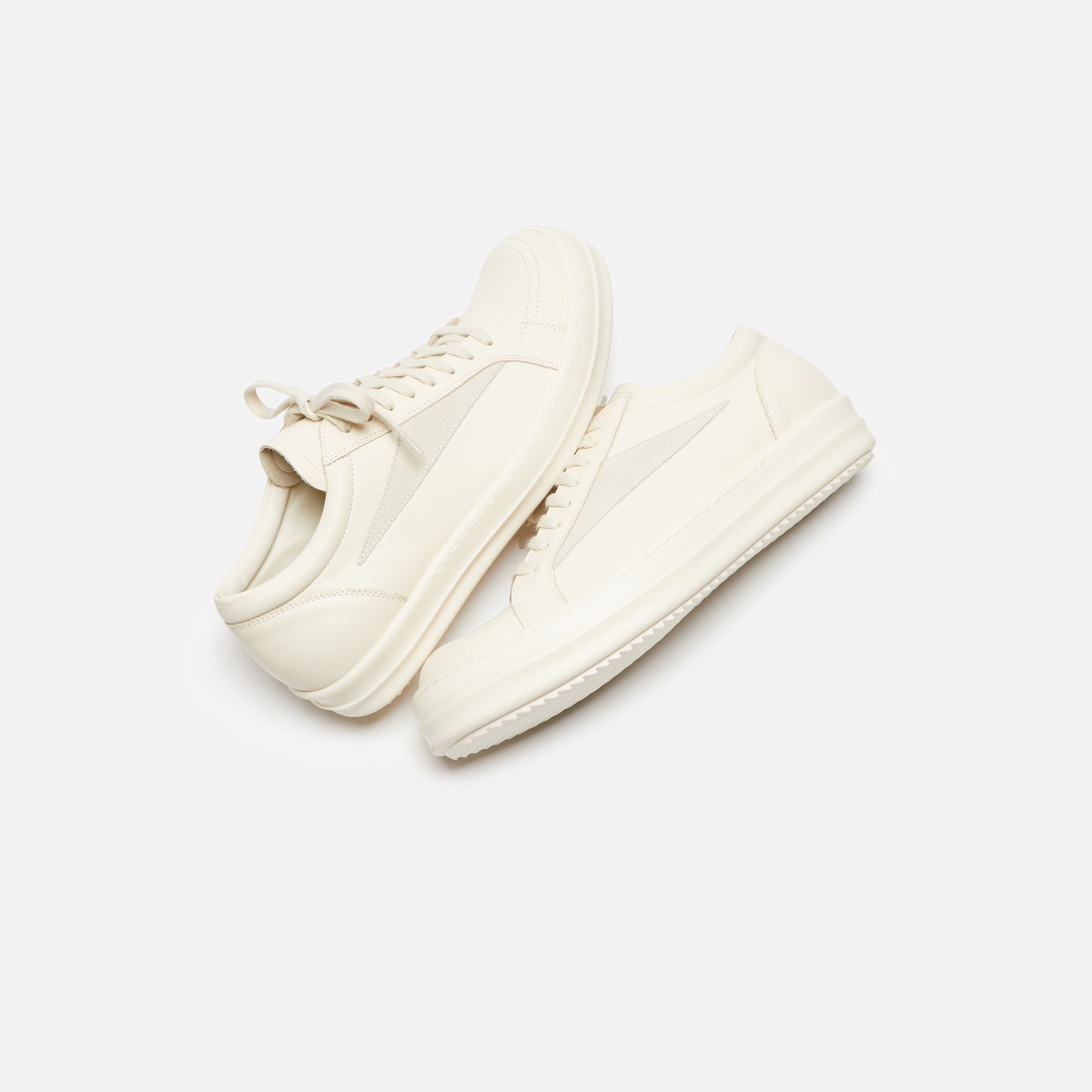 Scarpe Pelle Vintage Sneakers Milk Rick owens оригінал – Купити в Україні – збільшений вид