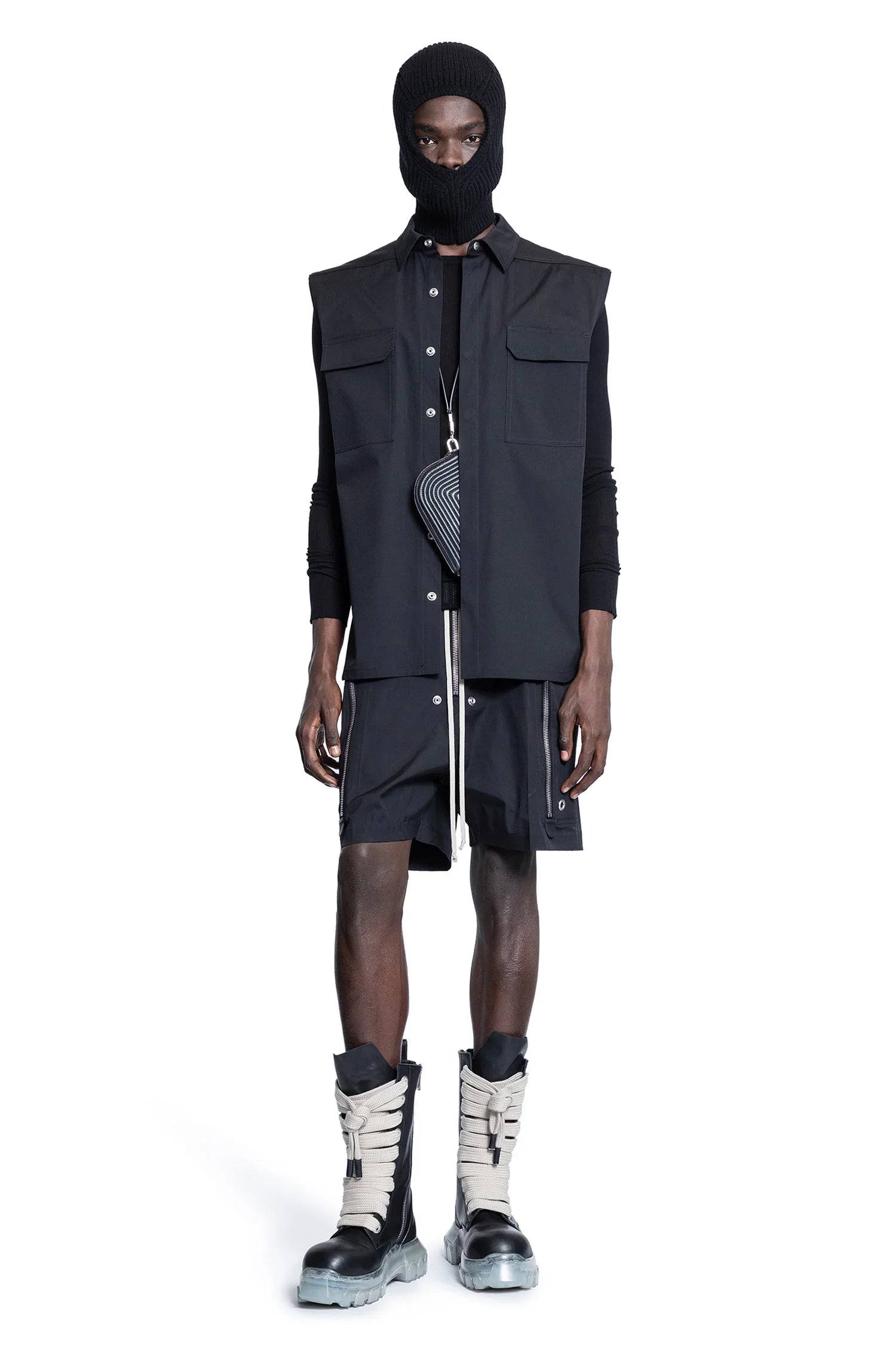 Maglia Jumbo Senza Maniche di Hollywood - RICK OWENS