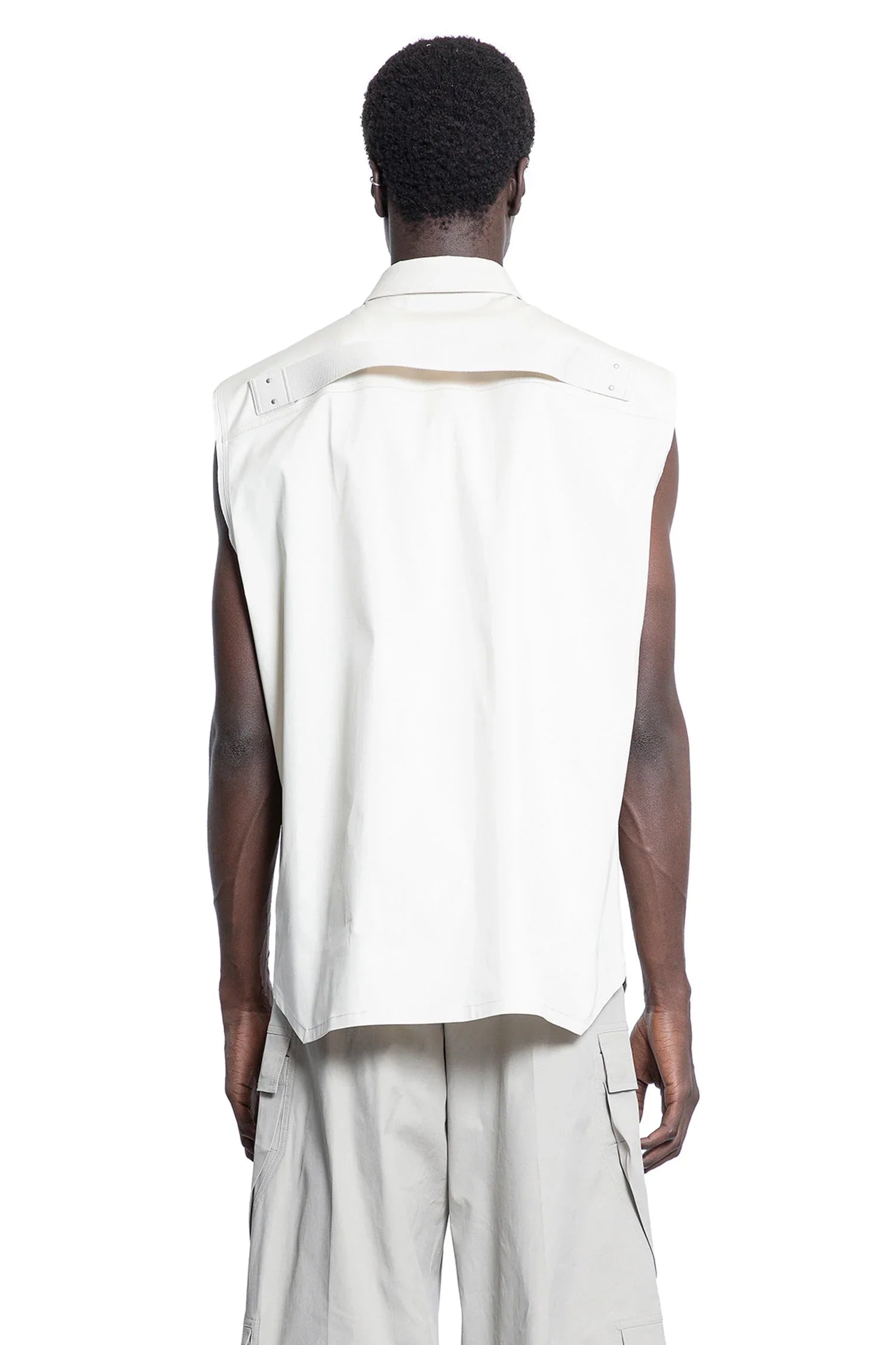 Hollywood Sleeveless Jumbo Shirt Rick owens оригінал – Купити в Україні – збільшений вид
