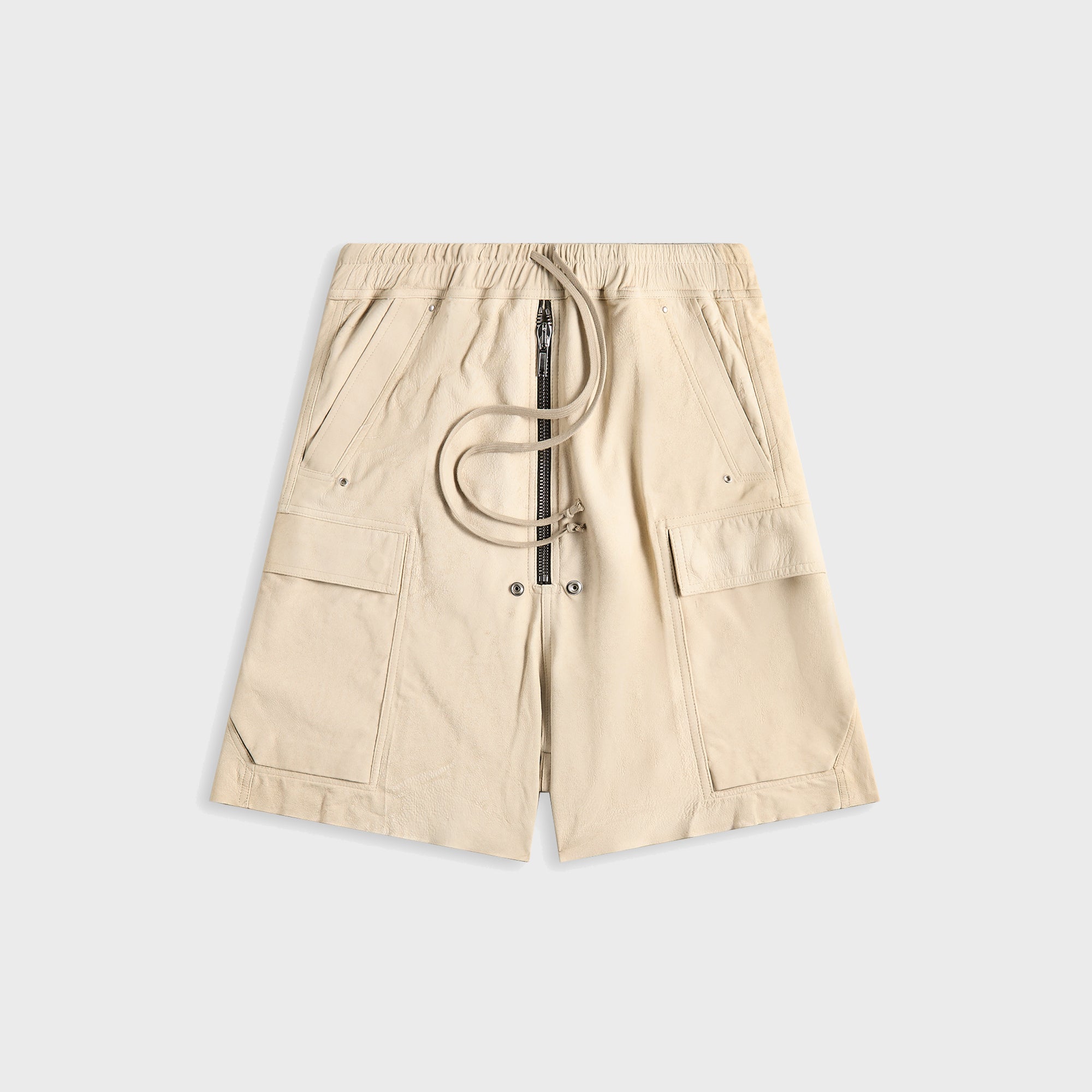 Shorts In Pelle Cargobela Dinge Rick owens оригінал – Купити в Україні – боковий вид