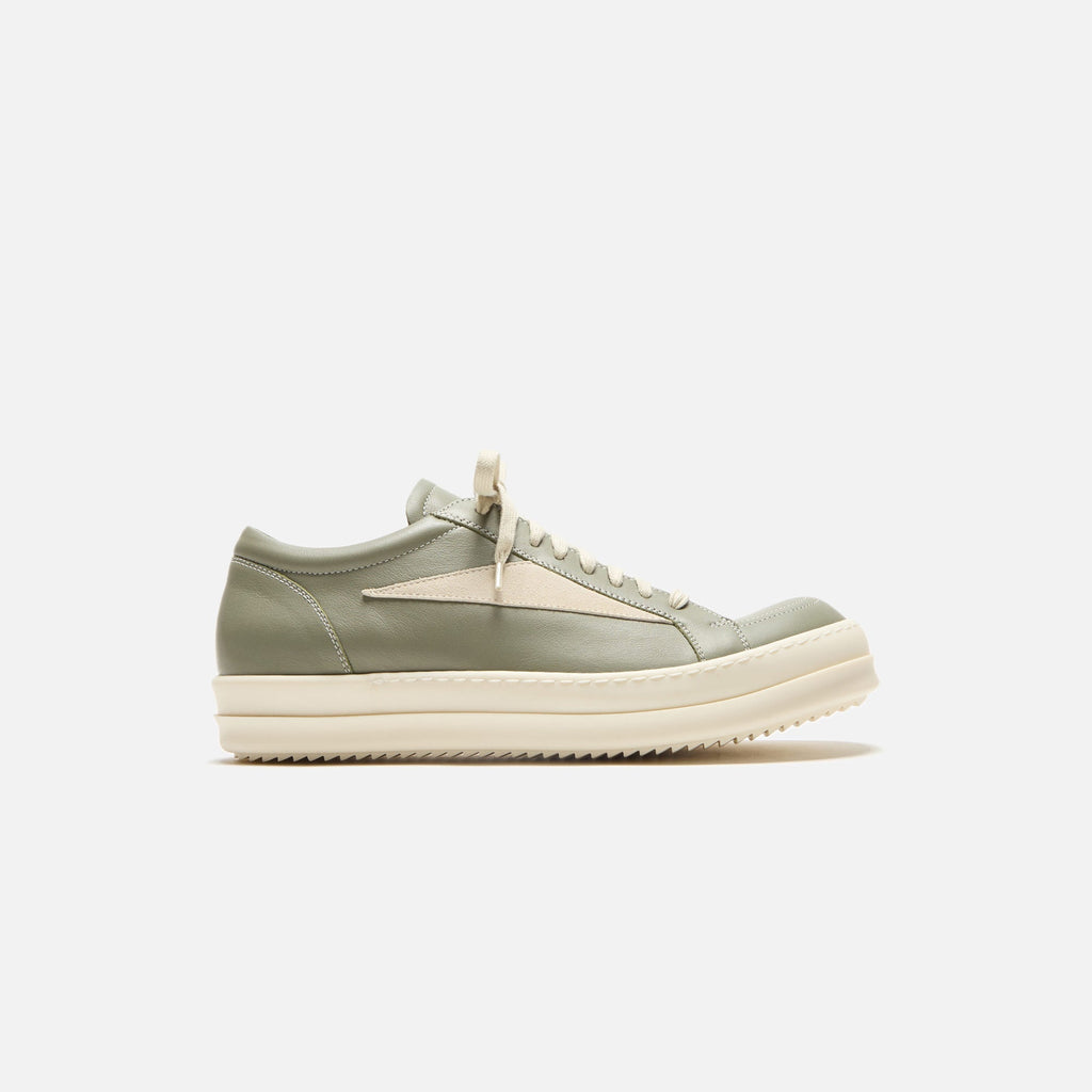 Vintage Sneaker Scarpe In Pelle Celadon Rick owens оригінал – Купити в Україні – боковий вид