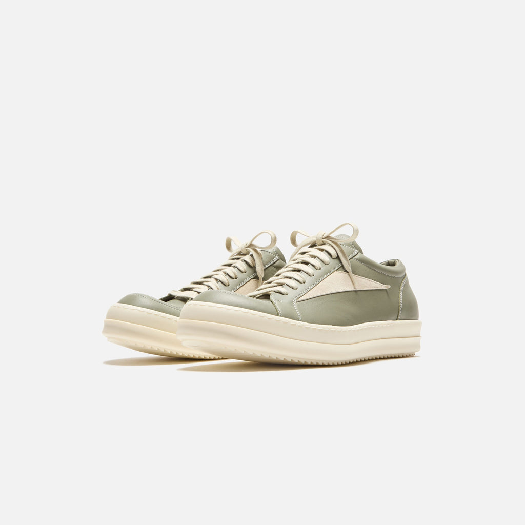 Vintage Sneaker Scarpe In Pelle Celadon Rick owens оригінал – Купити в Україні – вид ззаду