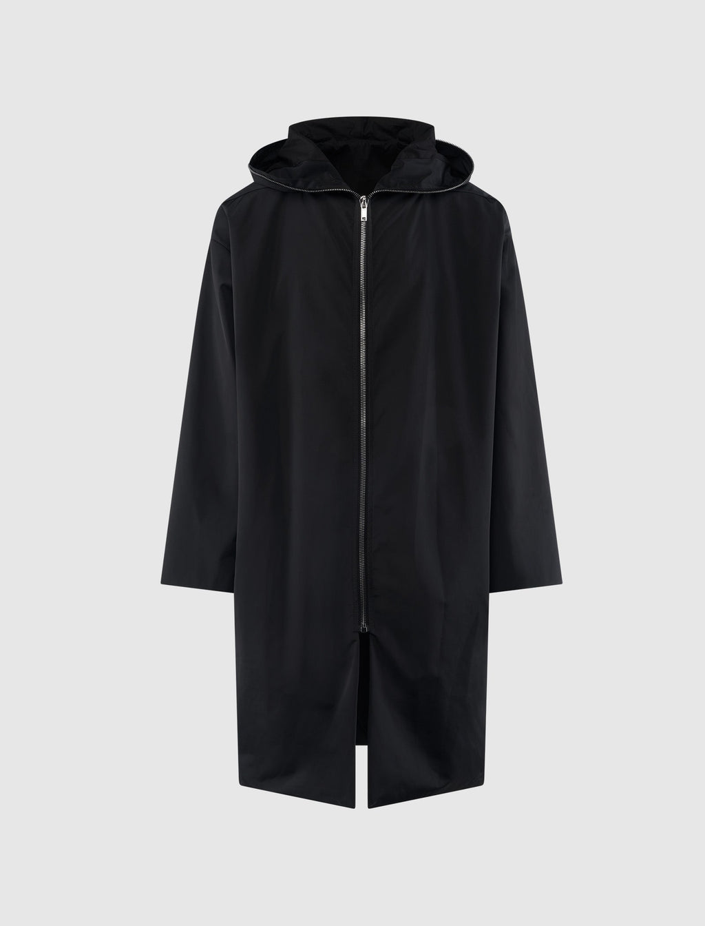 Hooded Gimp Coat Rick owens – Гарантія оригінальності – боковий вид