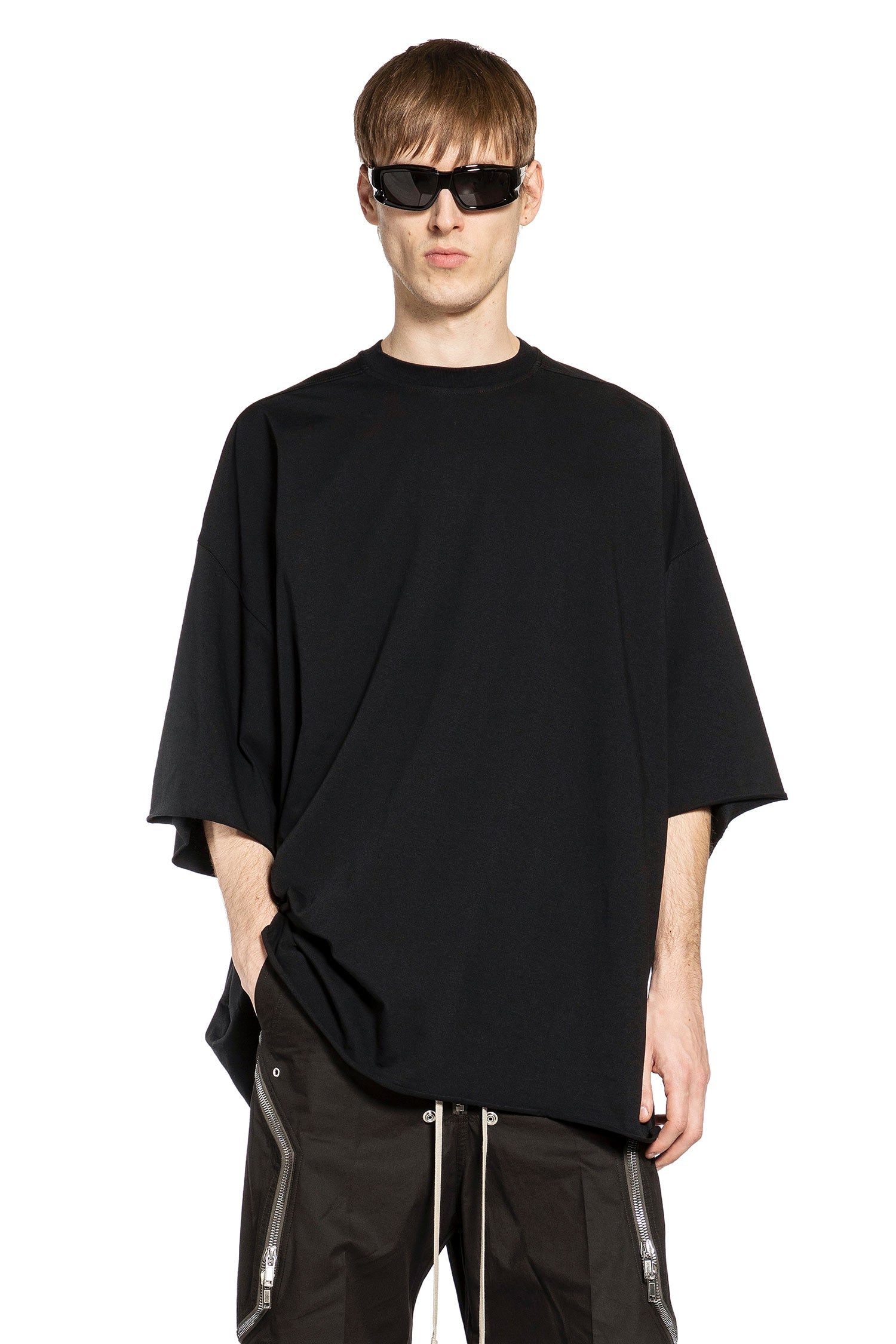 Temple Tommy T-Shirt Rick owens – Гарантія оригінальності – боковий вид