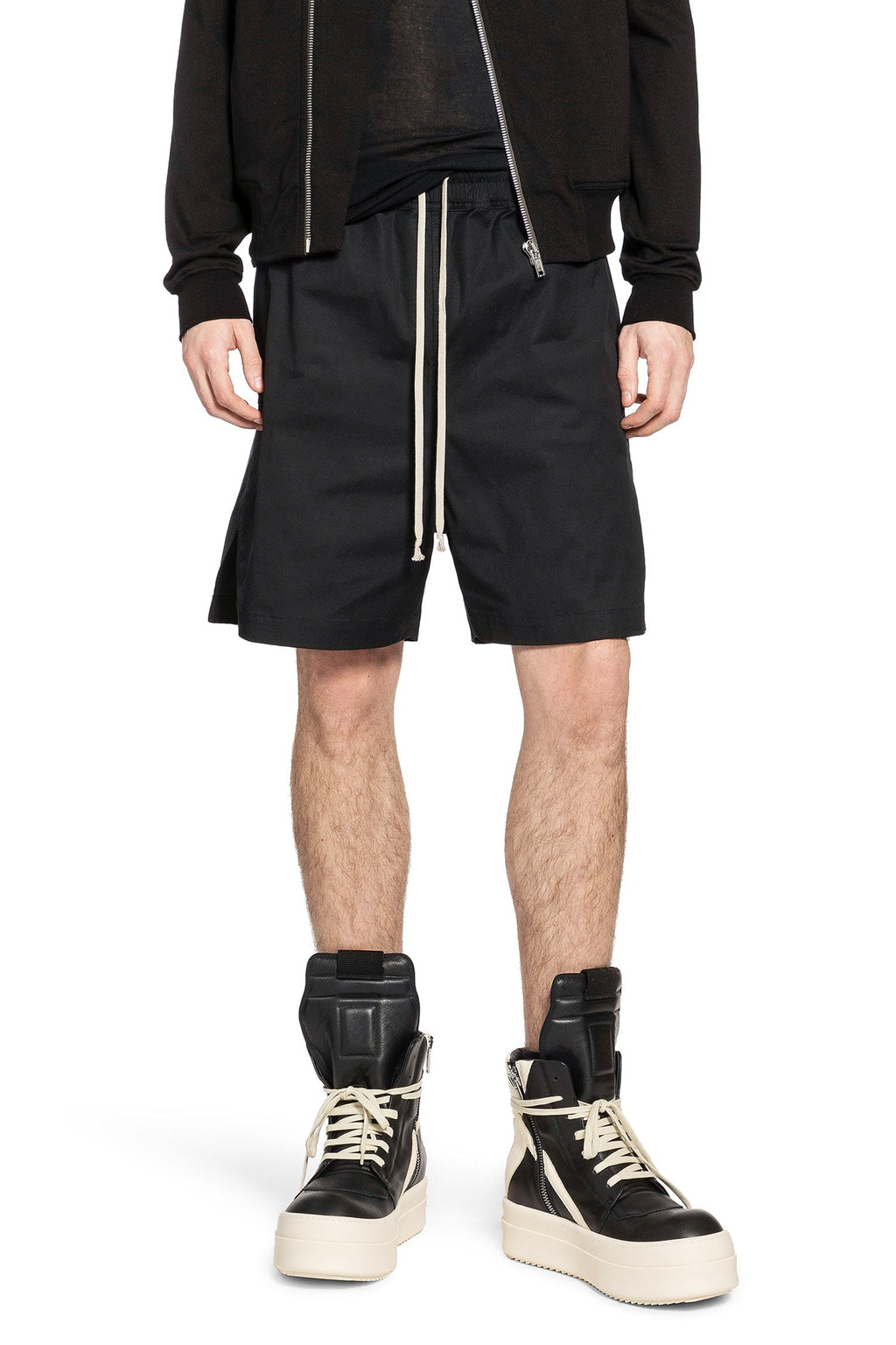 Оригінальна Drawstring Split Boxers Rick owens – боковий вид