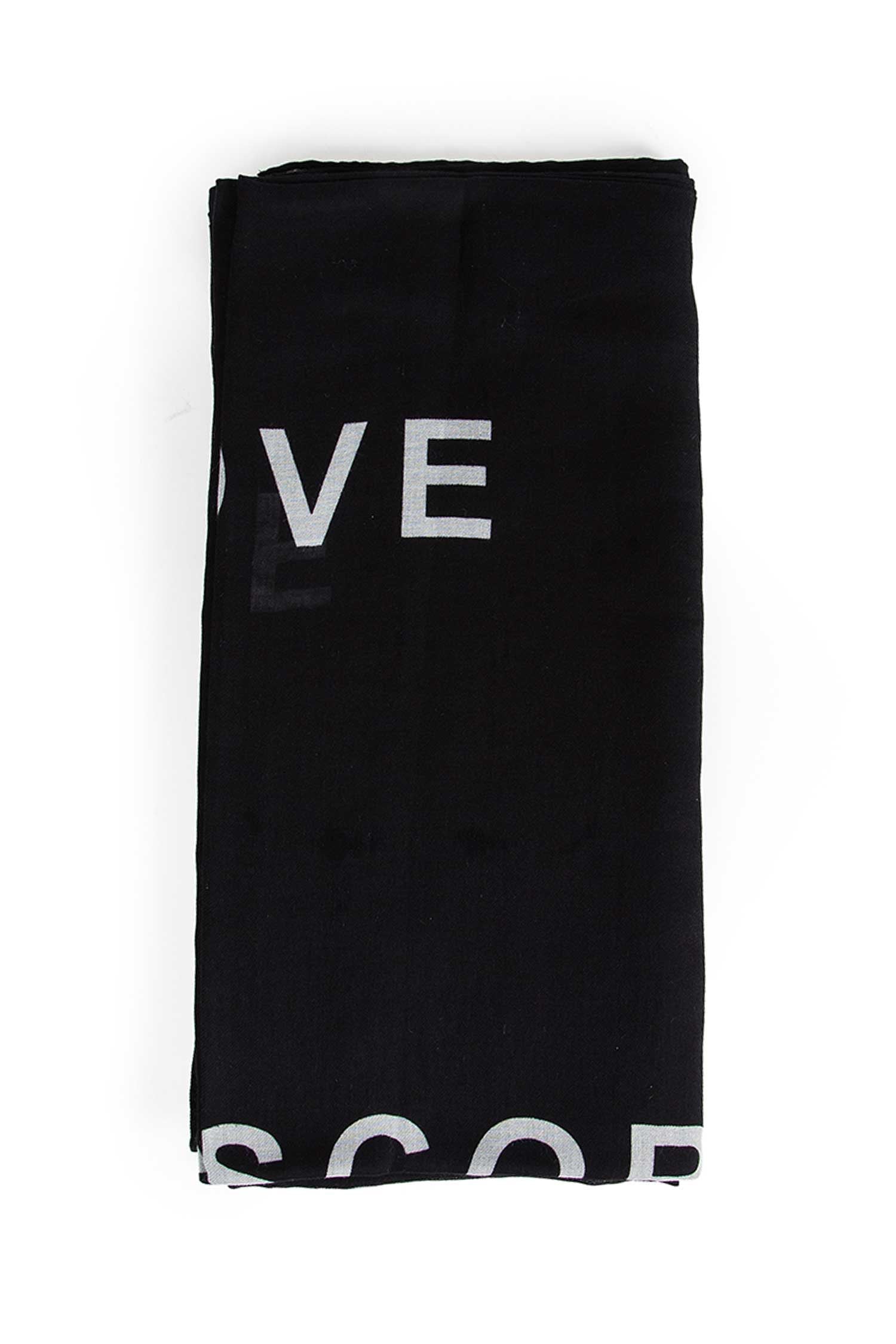 Temple Printed Scarf Rick owens оригінал – Купити в Україні – боковий вид - RICK OWENS