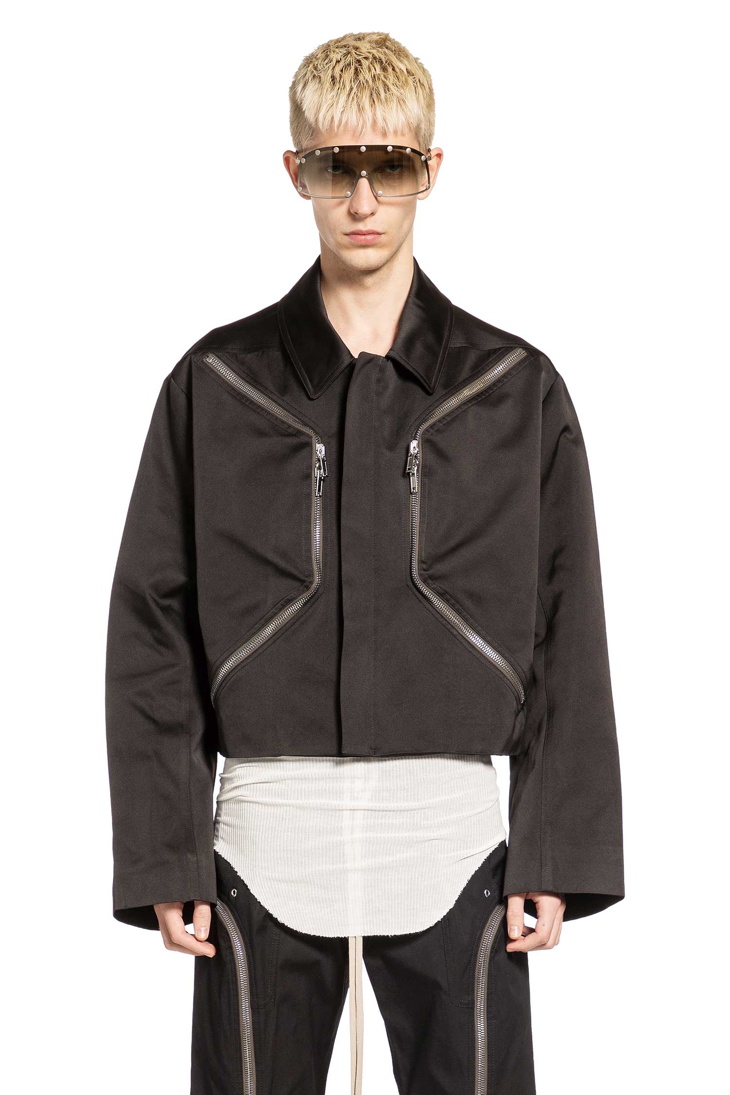 Оригінальна Temple Heizer Mac Jkt Rick owens – боковий вид
