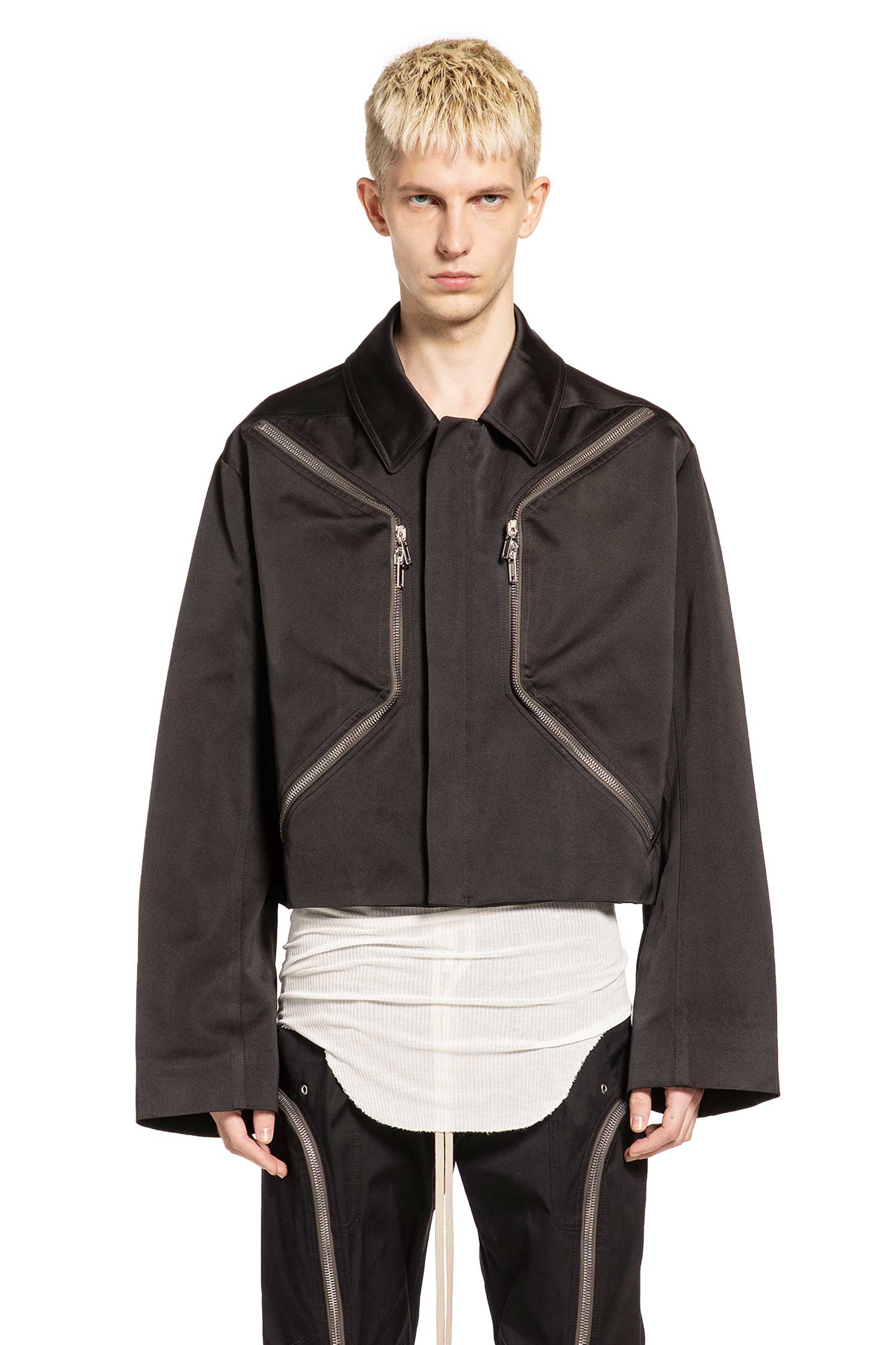Оригінальна Temple Heizer Mac Jkt Rick owens – вид ззаду