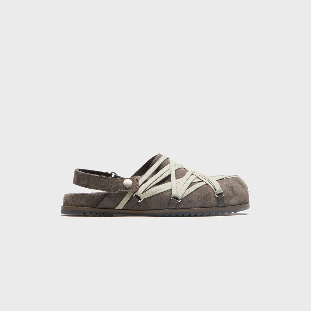 Megalace Mules Granola Dust Rick owens – Гарантія оригінальності – боковий вид