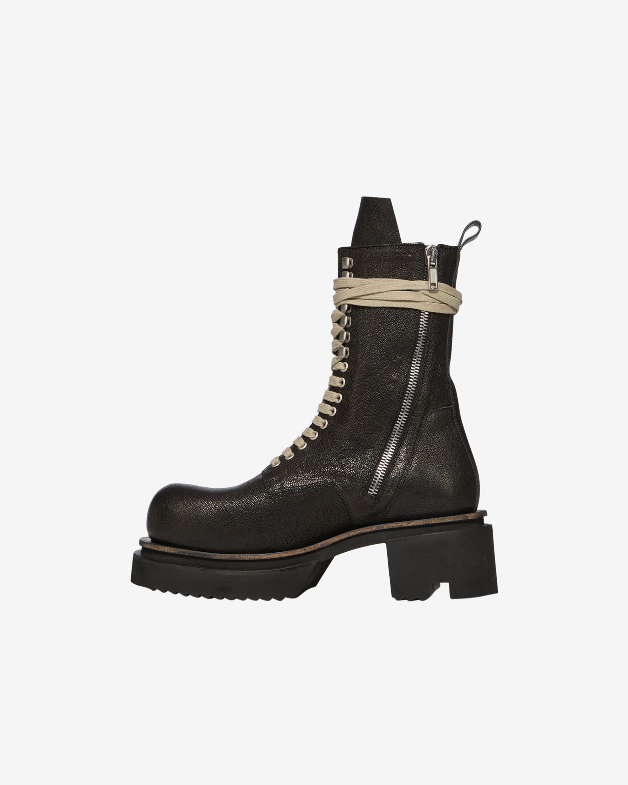 Оригінальна Mens Laceup Bogun Boots Rick owens – детальний вид