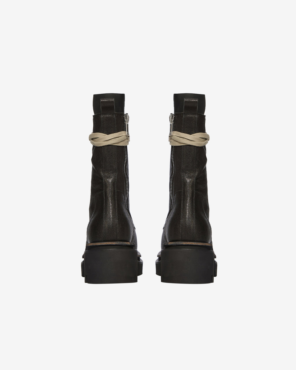 Оригінальна Mens Laceup Bogun Boots Rick owens – збільшений вид