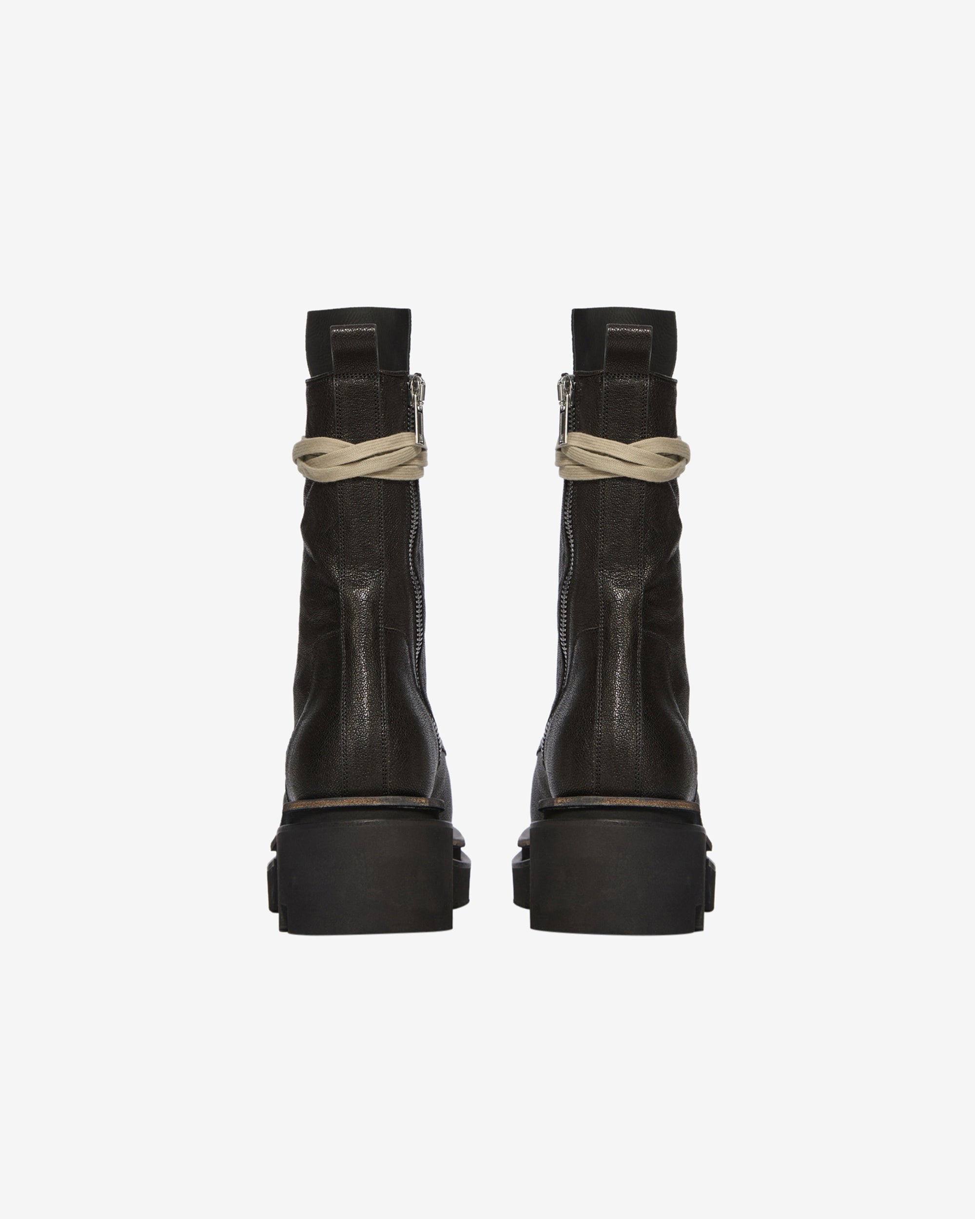 Оригінальна Mens Laceup Bogun Boots Rick owens – збільшений вид