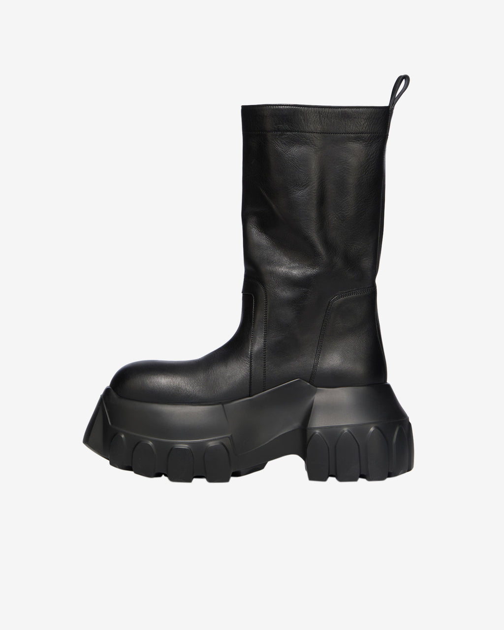 Mens Pull On Mega Tractor Boots Rick owens – Гарантія оригінальності – детальний вид