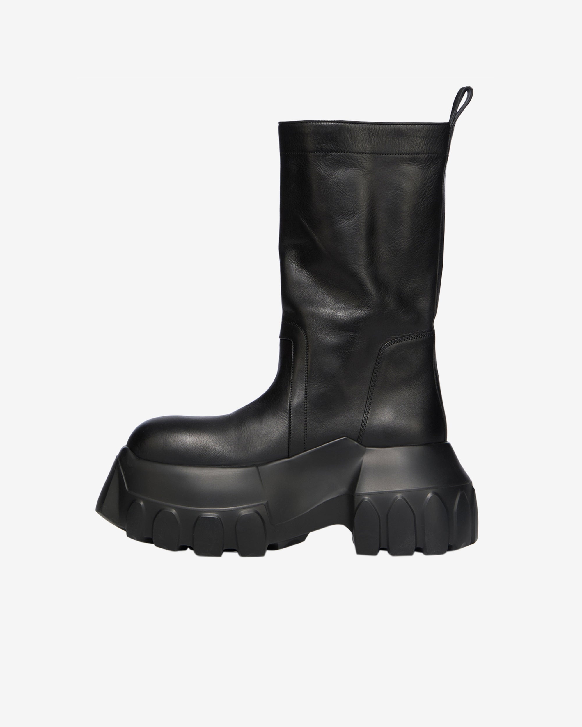 Mens Pull On Mega Tractor Boots Rick owens – Гарантія оригінальності – детальний вид