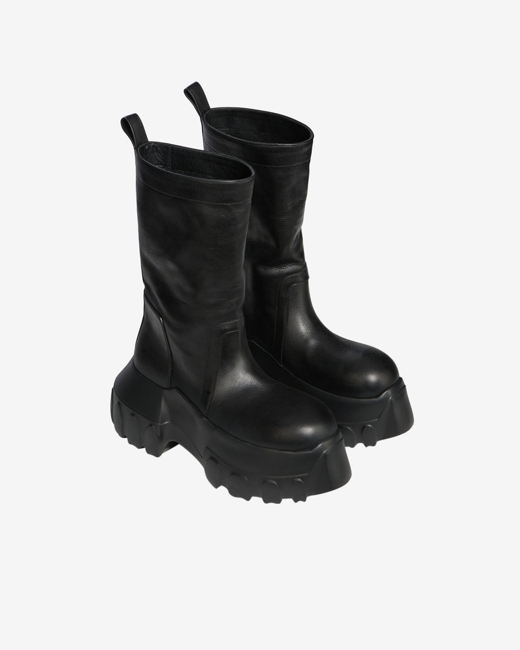 Mens Pull On Mega Tractor Boots Rick owens – Гарантія оригінальності – вид 7