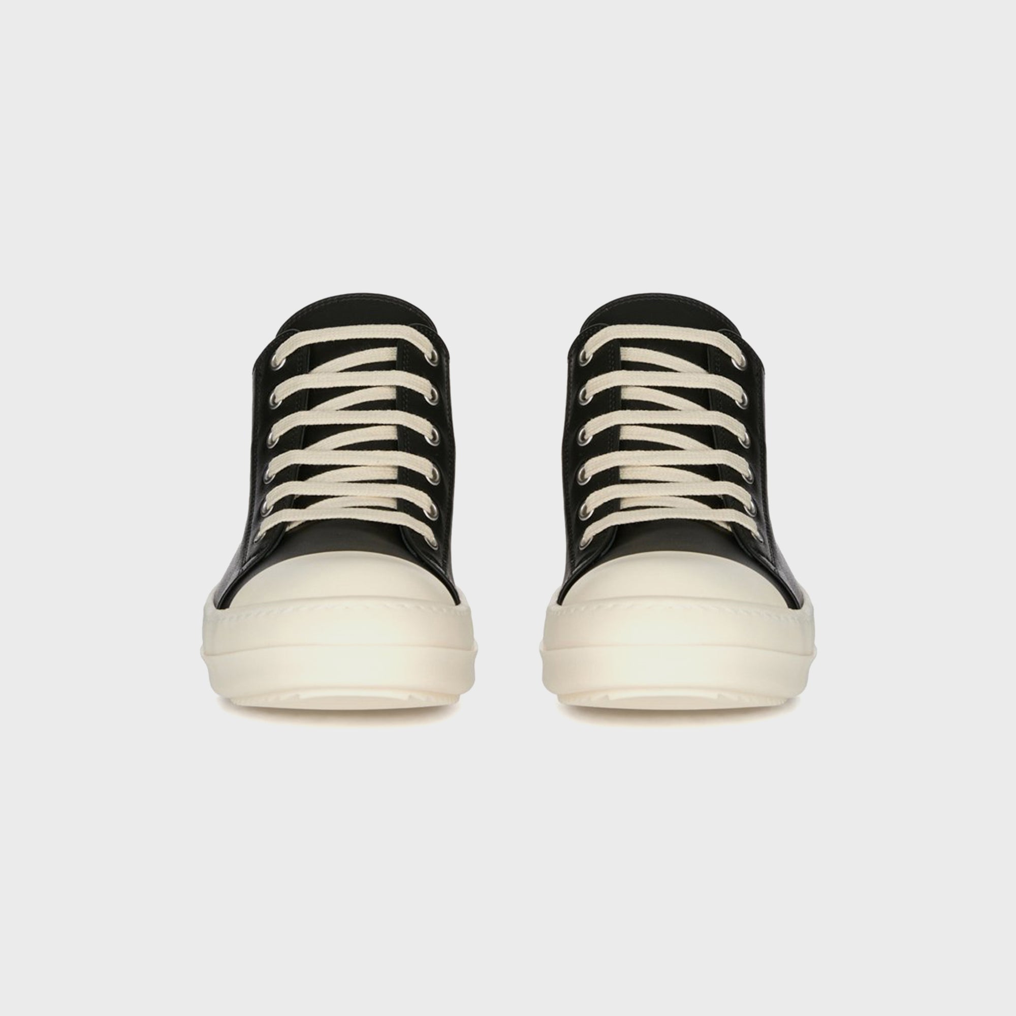 Оригінальна Ss26 Temple Low Sneaks Black Rick owens – вид ззаду