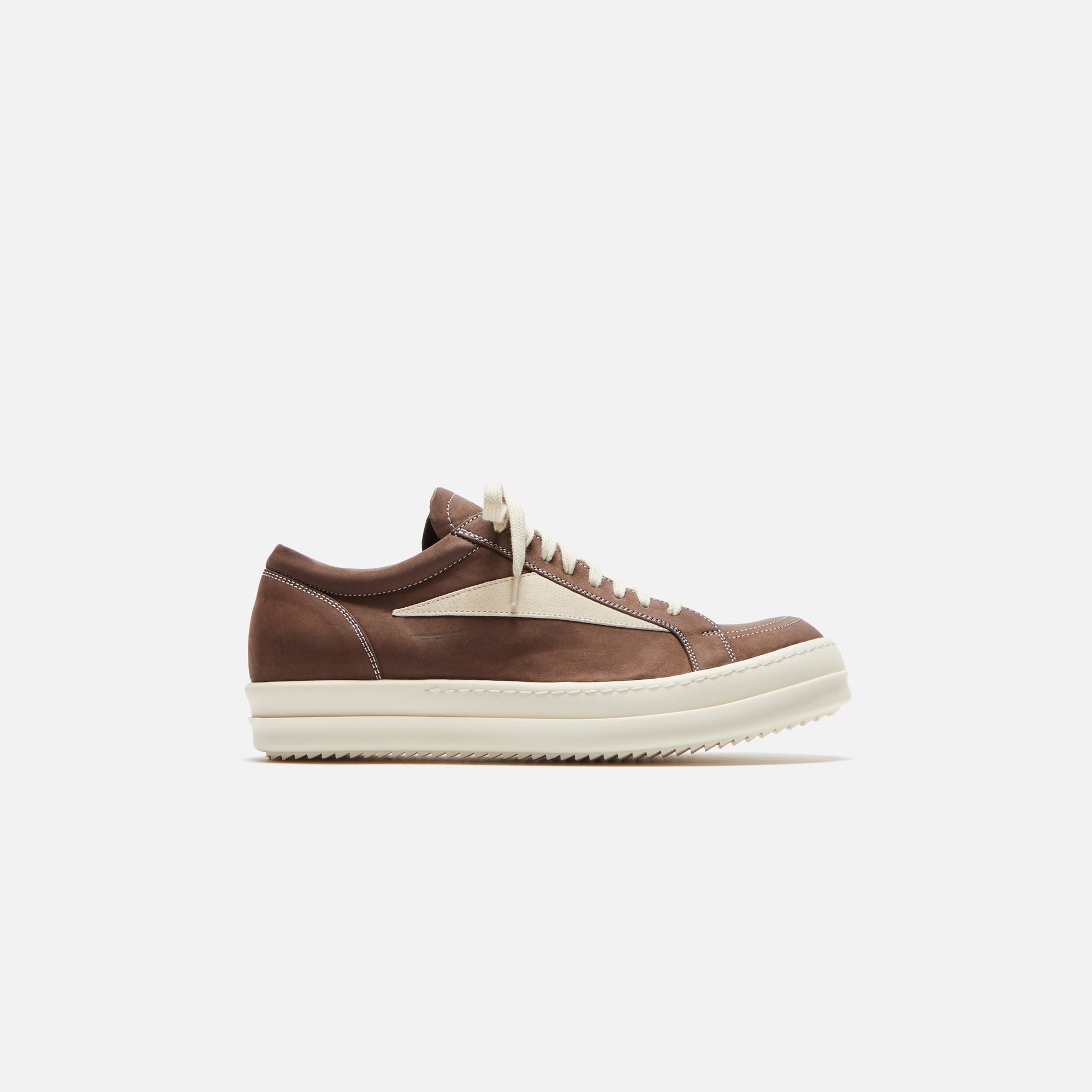 Vintage Sneakers Brown Rick owens – Гарантія оригінальності – боковий вид