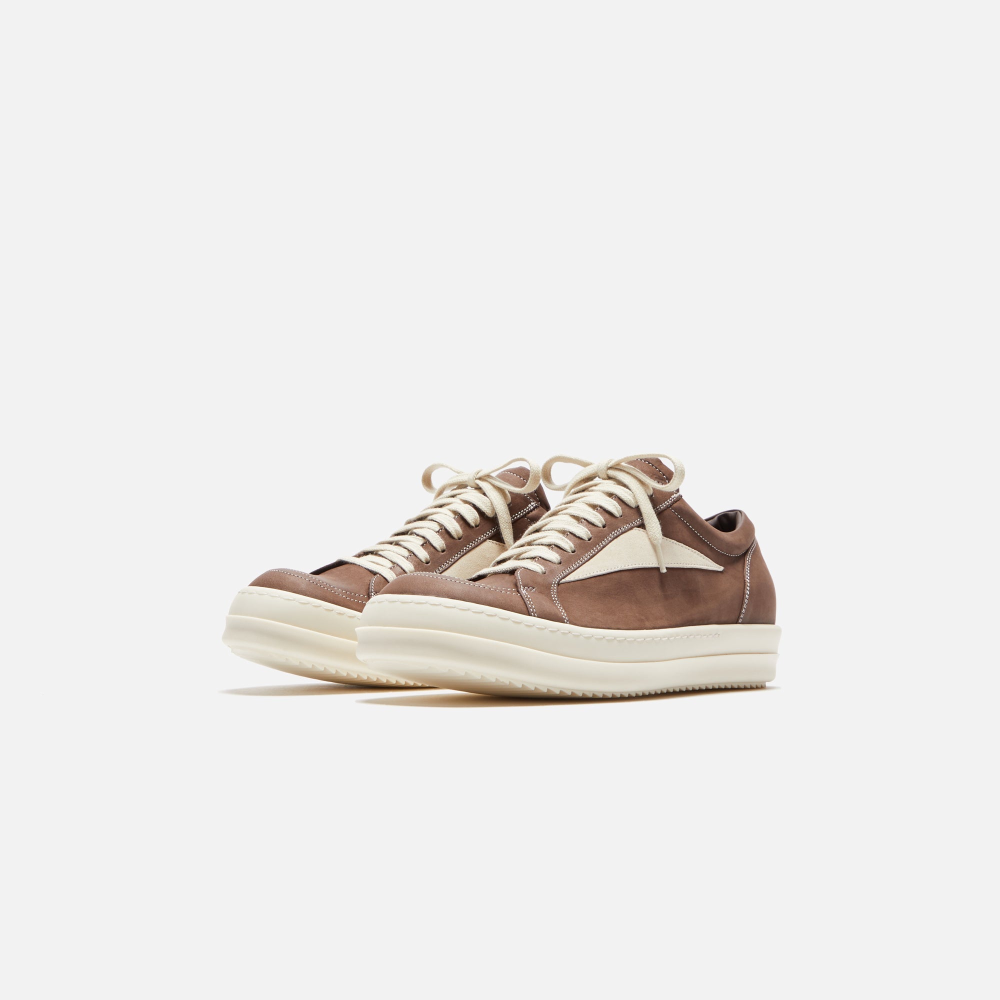 Vintage Sneakers Brown Rick owens – Гарантія оригінальності – вид ззаду