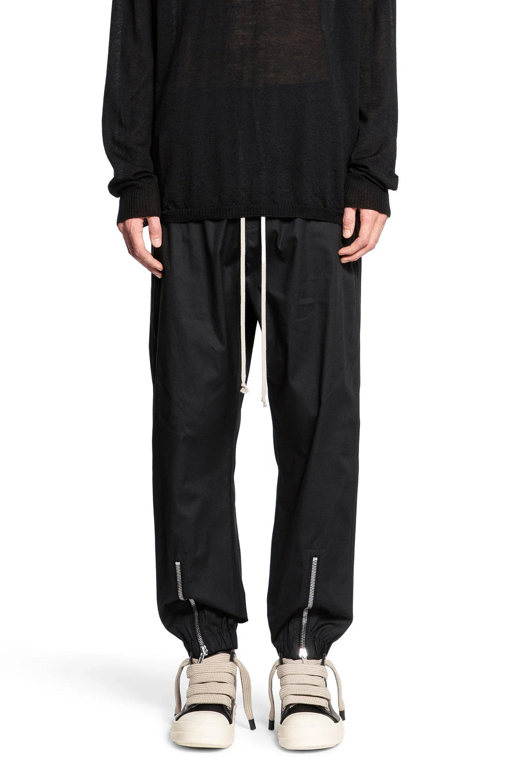 Man Black Trousers Rick owens оригінал – Купити в Україні – боковий вид