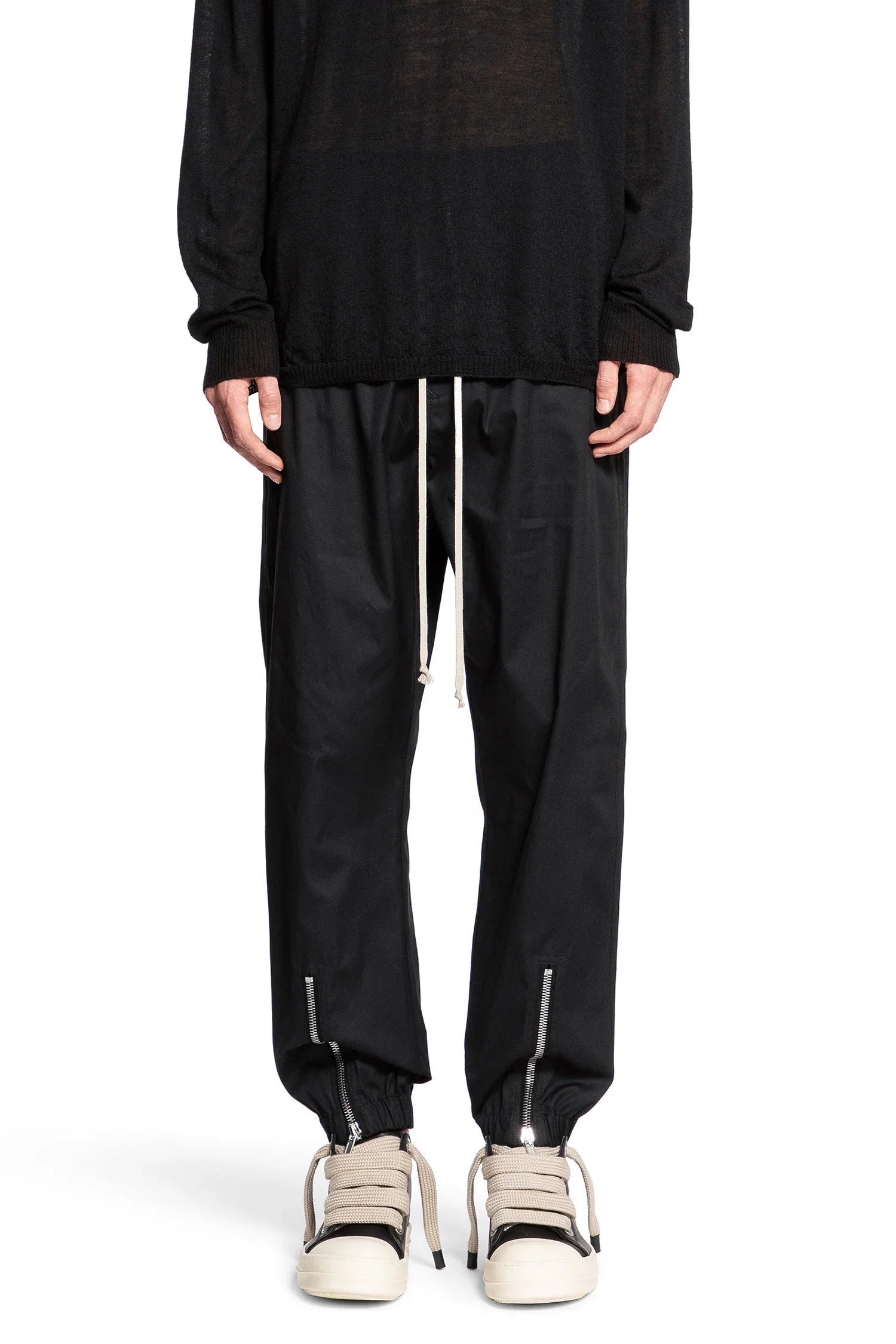 Man Black Trousers Rick owens оригінал – Купити в Україні – боковий вид