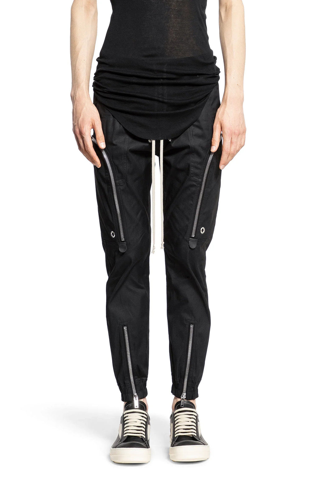 Man Black Trousers Rick owens оригінал – Купити в Україні – боковий вид