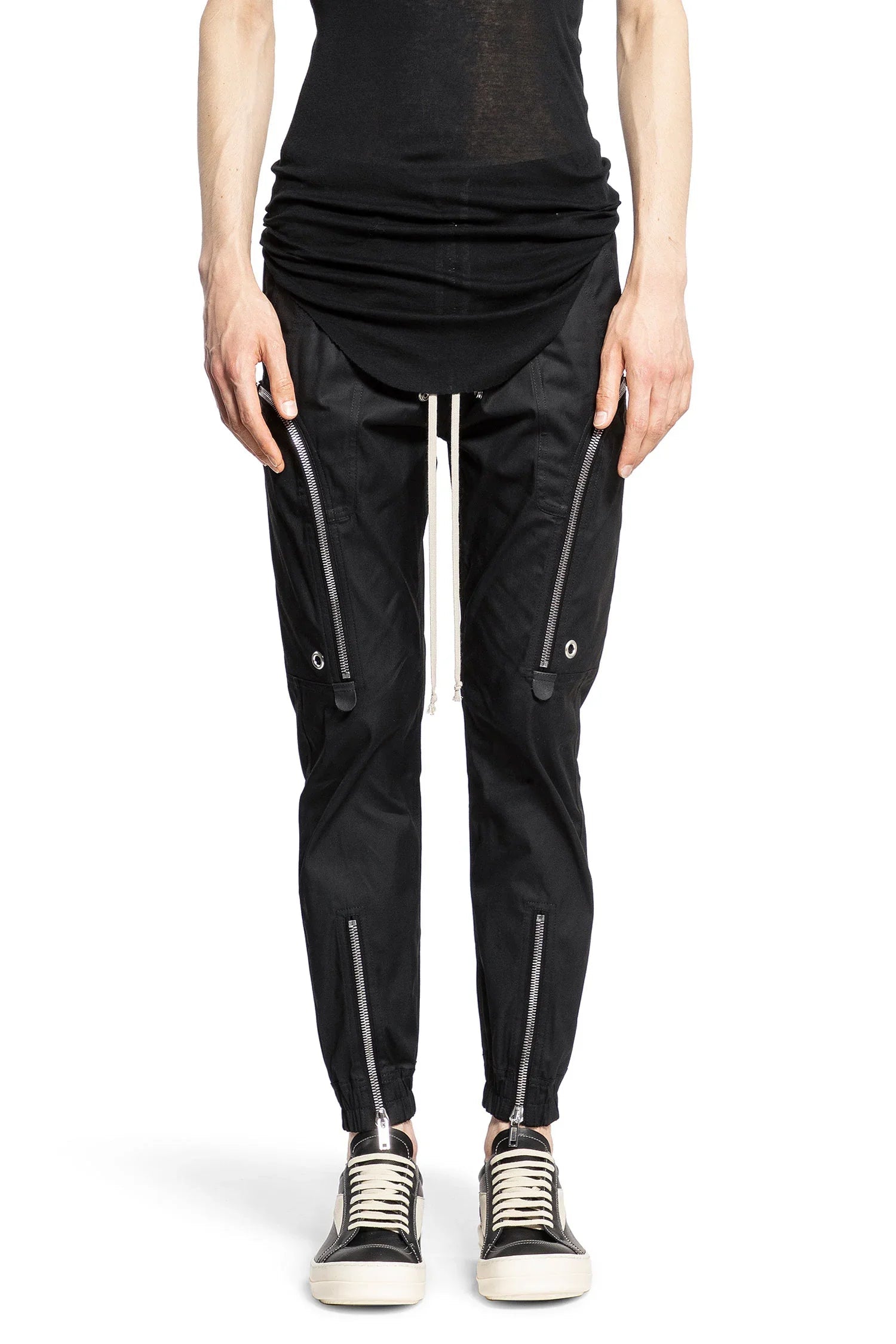 Man Black Trousers Rick owens оригінал – Купити в Україні – боковий вид