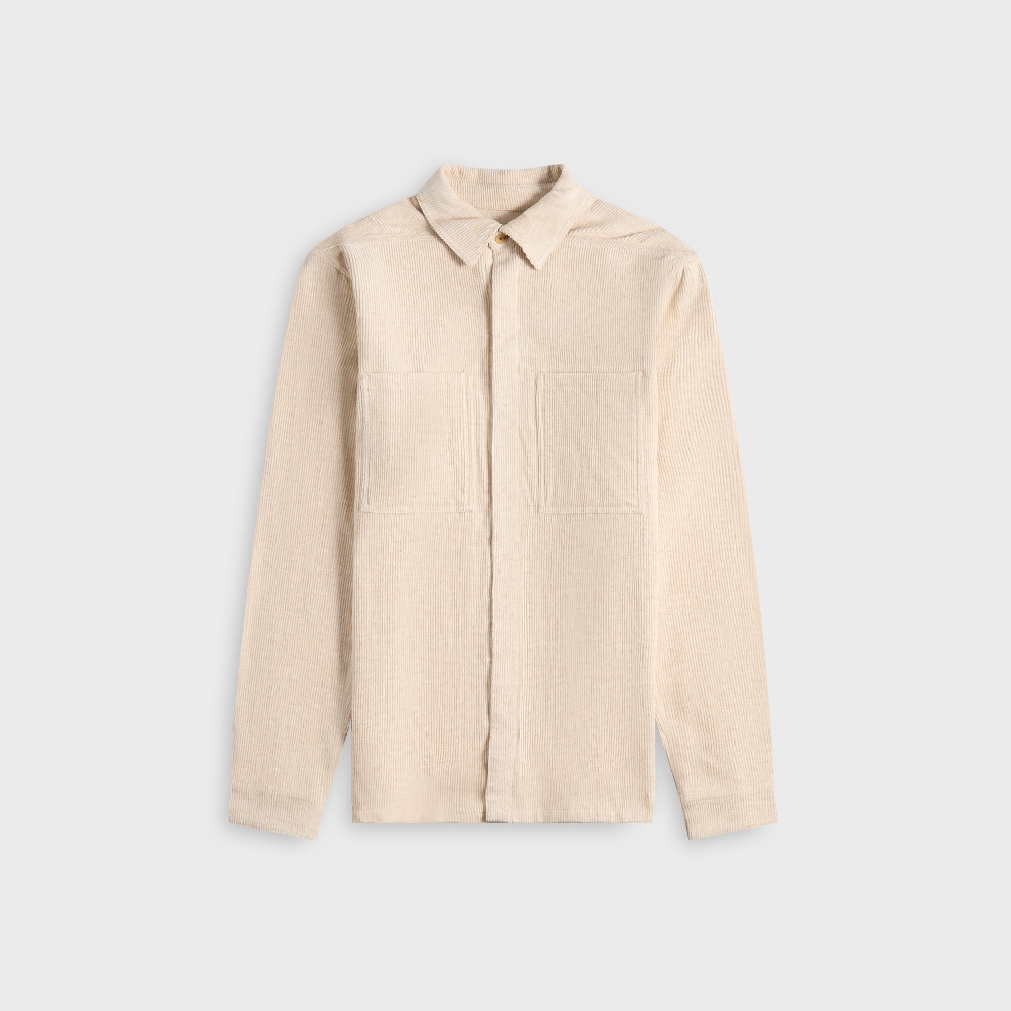Оригінальна Work Shirt Natural Rick owens – боковий вид