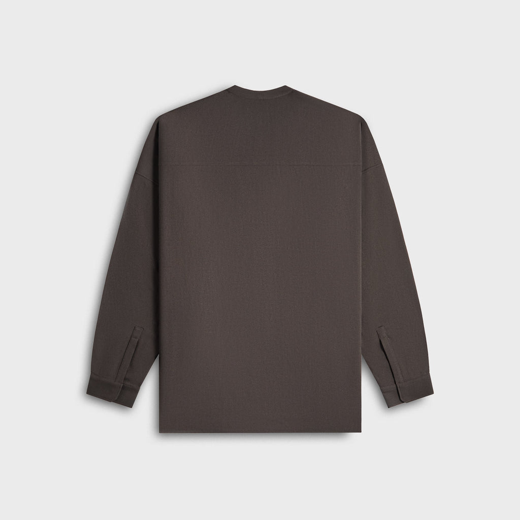 Оригінальна Lido Larry Shirt Dark Dust Rick owens – вид ззаду