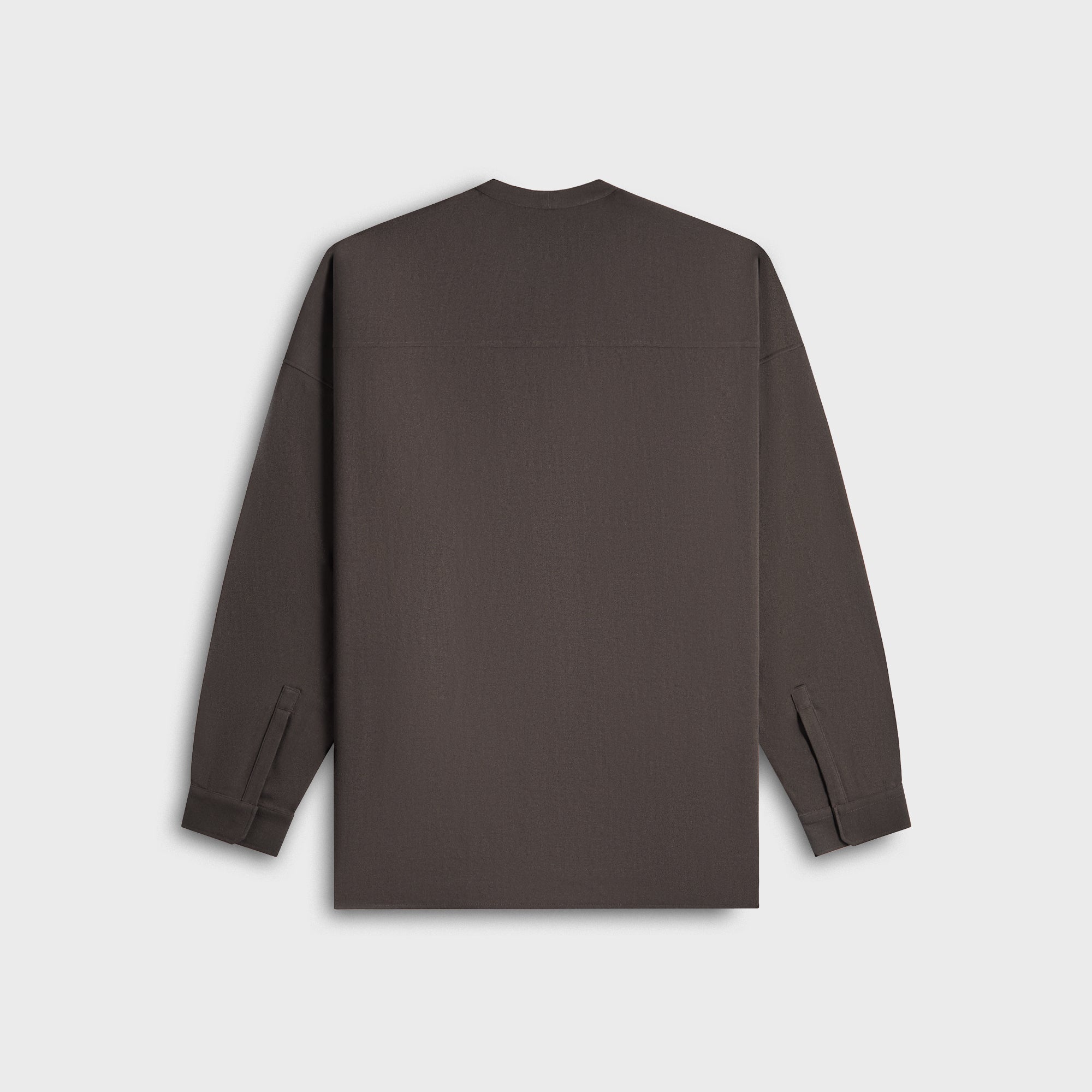 Оригінальна Lido Larry Shirt Dark Dust Rick owens – вид ззаду