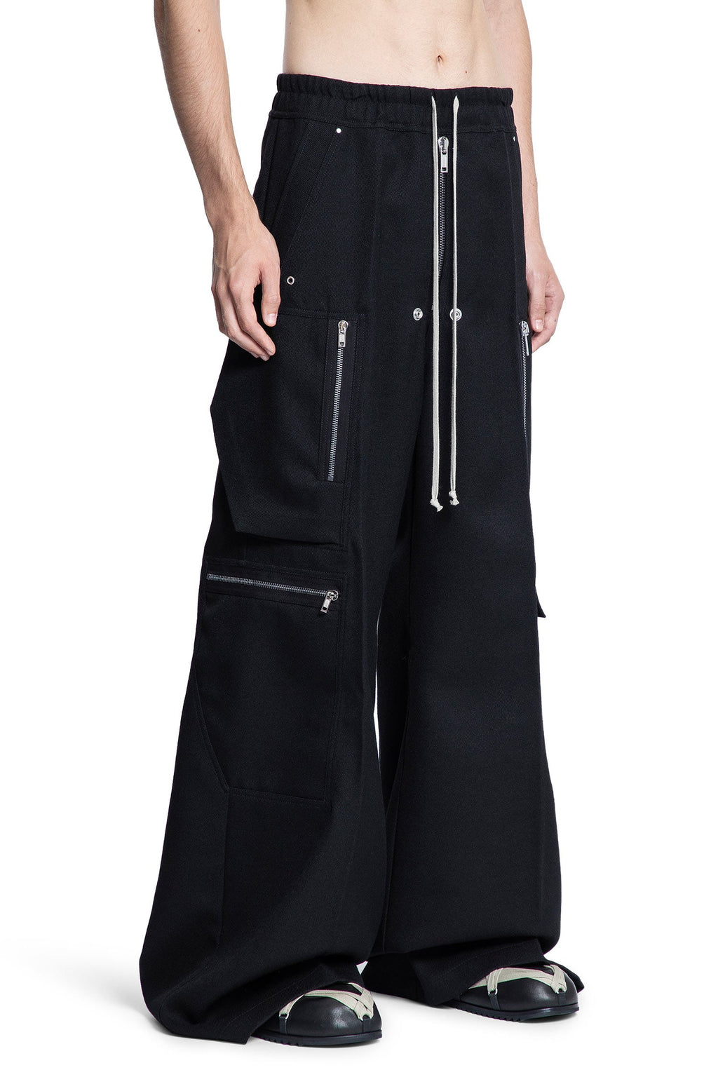 Concordians Cargobelas In Wool Drill Rick owens – Гарантія оригінальності – детальний вид