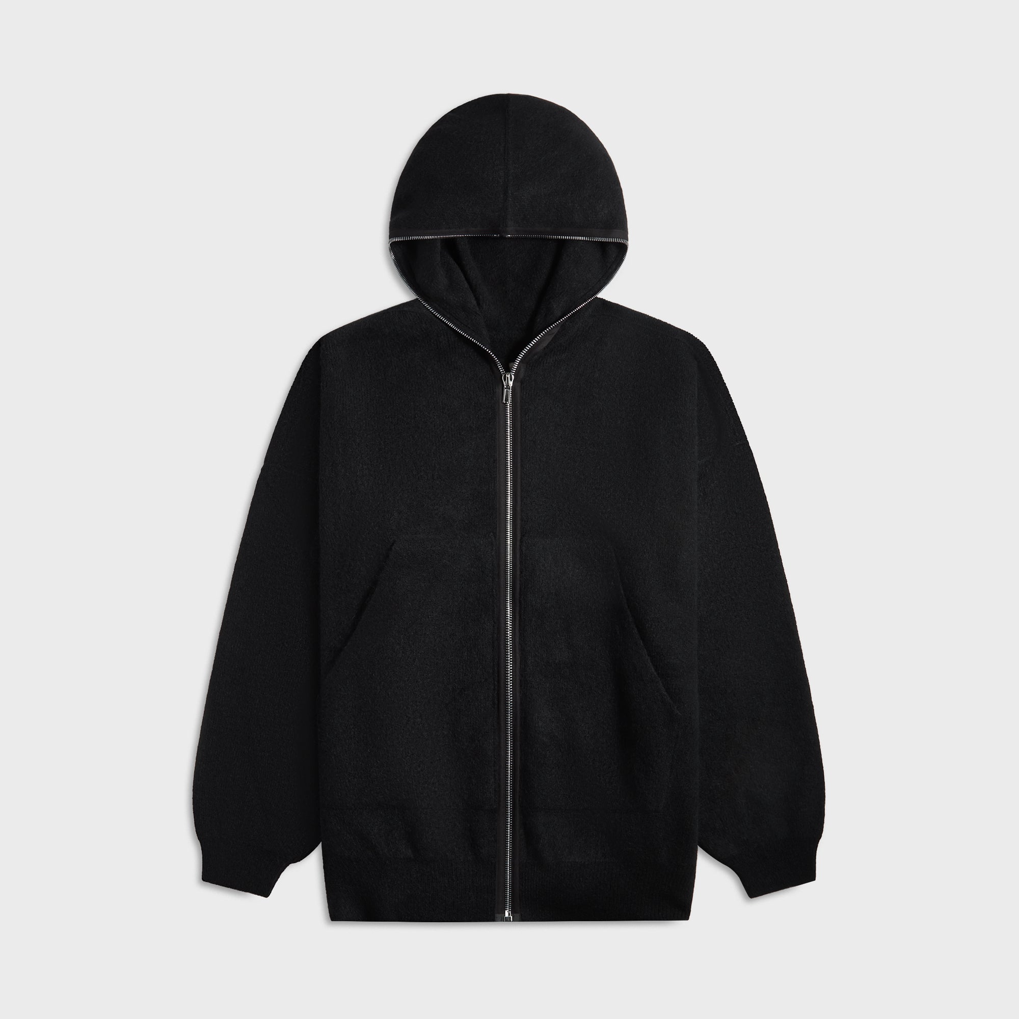 Gimp Hoodie Black Rick owens оригінал – Купити в Україні – боковий вид - RICK OWENS