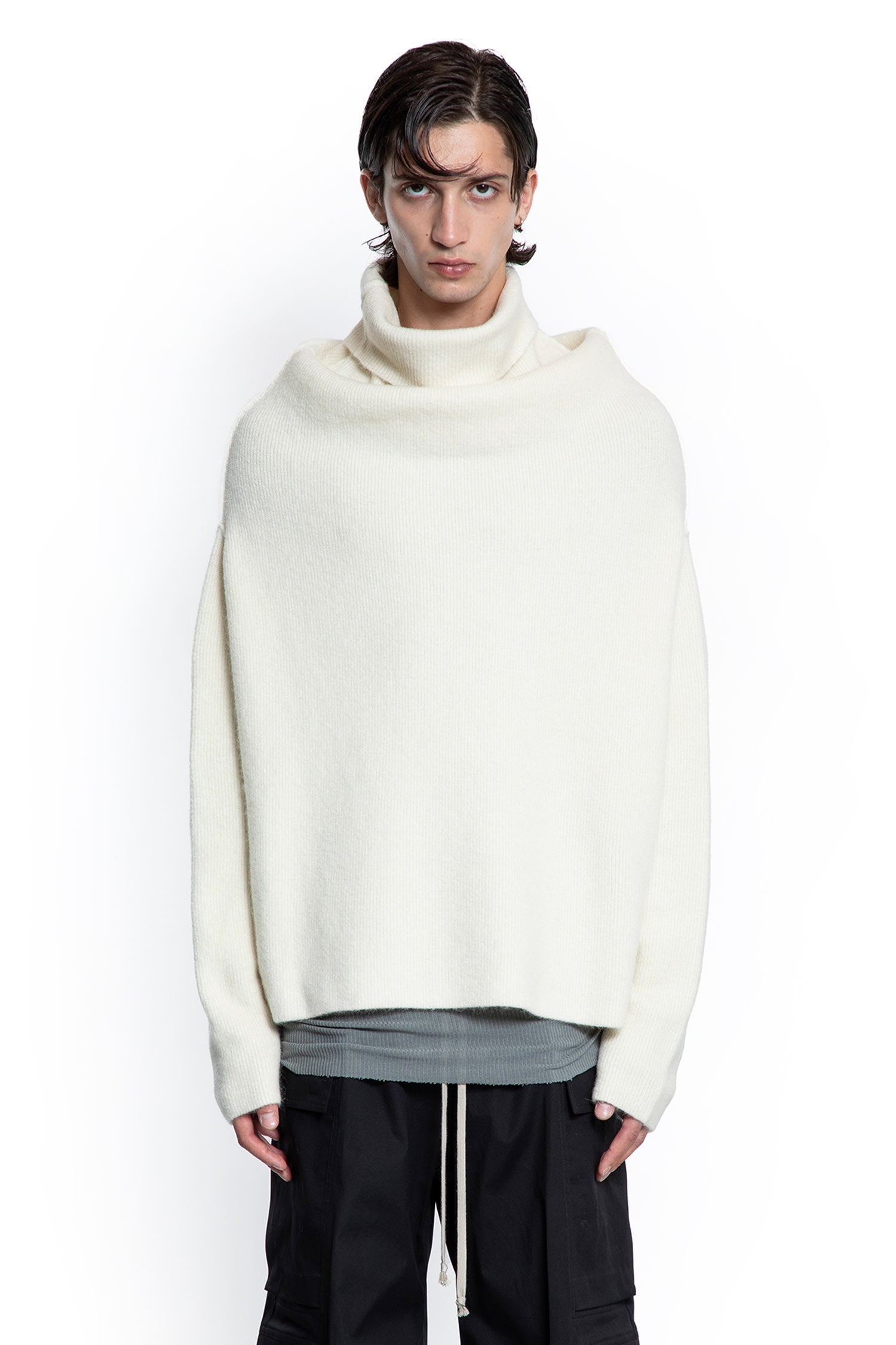 Concordians Shroud In Alpaca Knit Rick owens – Гарантія оригінальності – вид ззаду - RICK OWENS