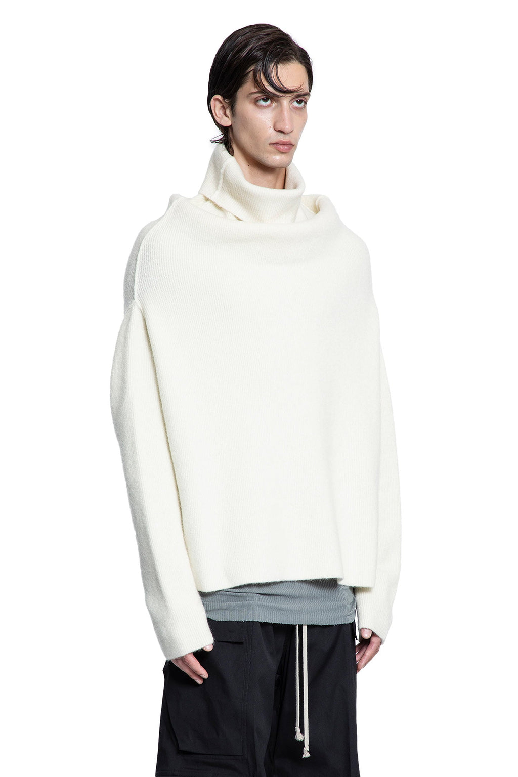 Concordians Shroud In Alpaca Knit Rick owens – Гарантія оригінальності – детальний вид