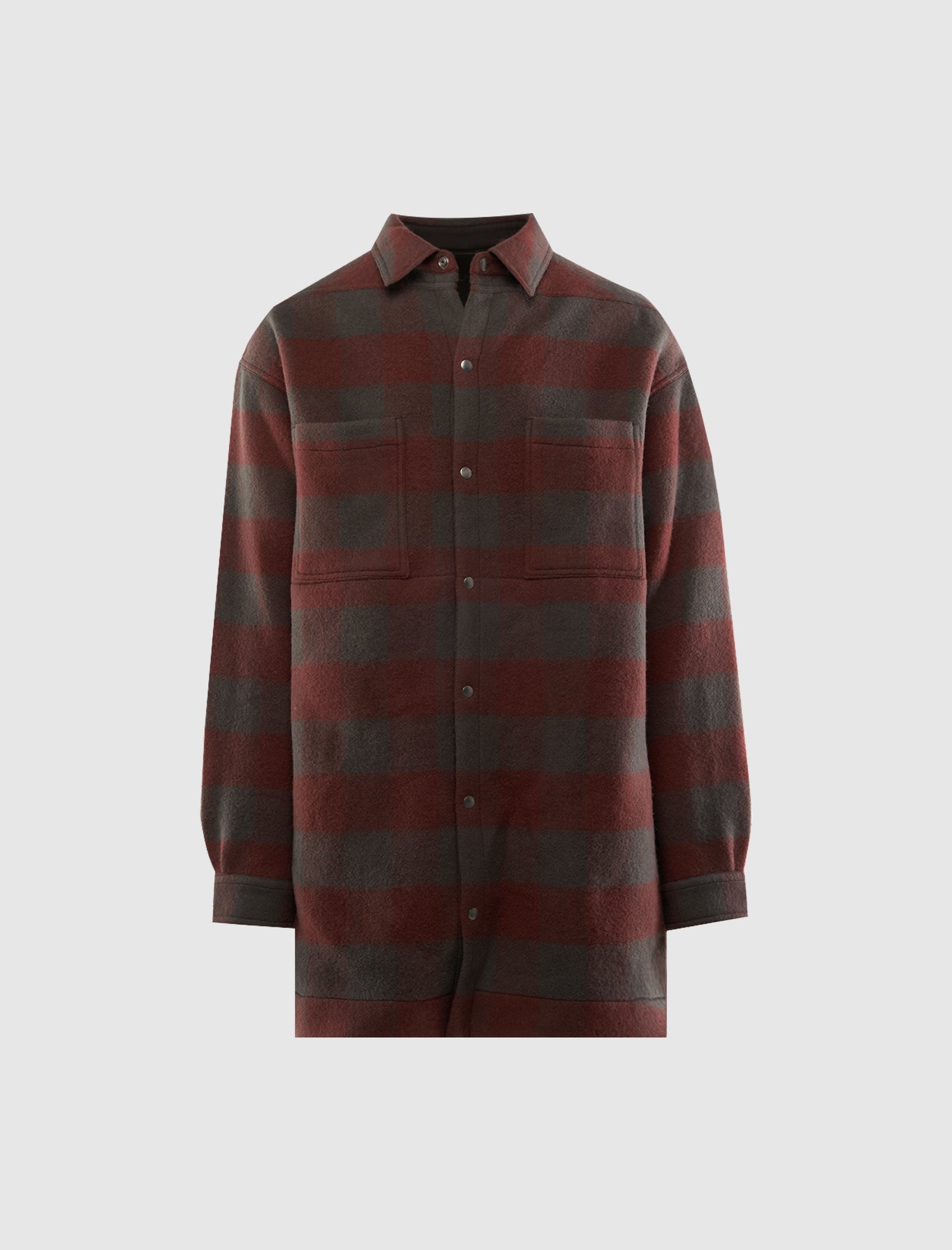 Оригінальна Oversized Outershirt Rick owens – боковий вид