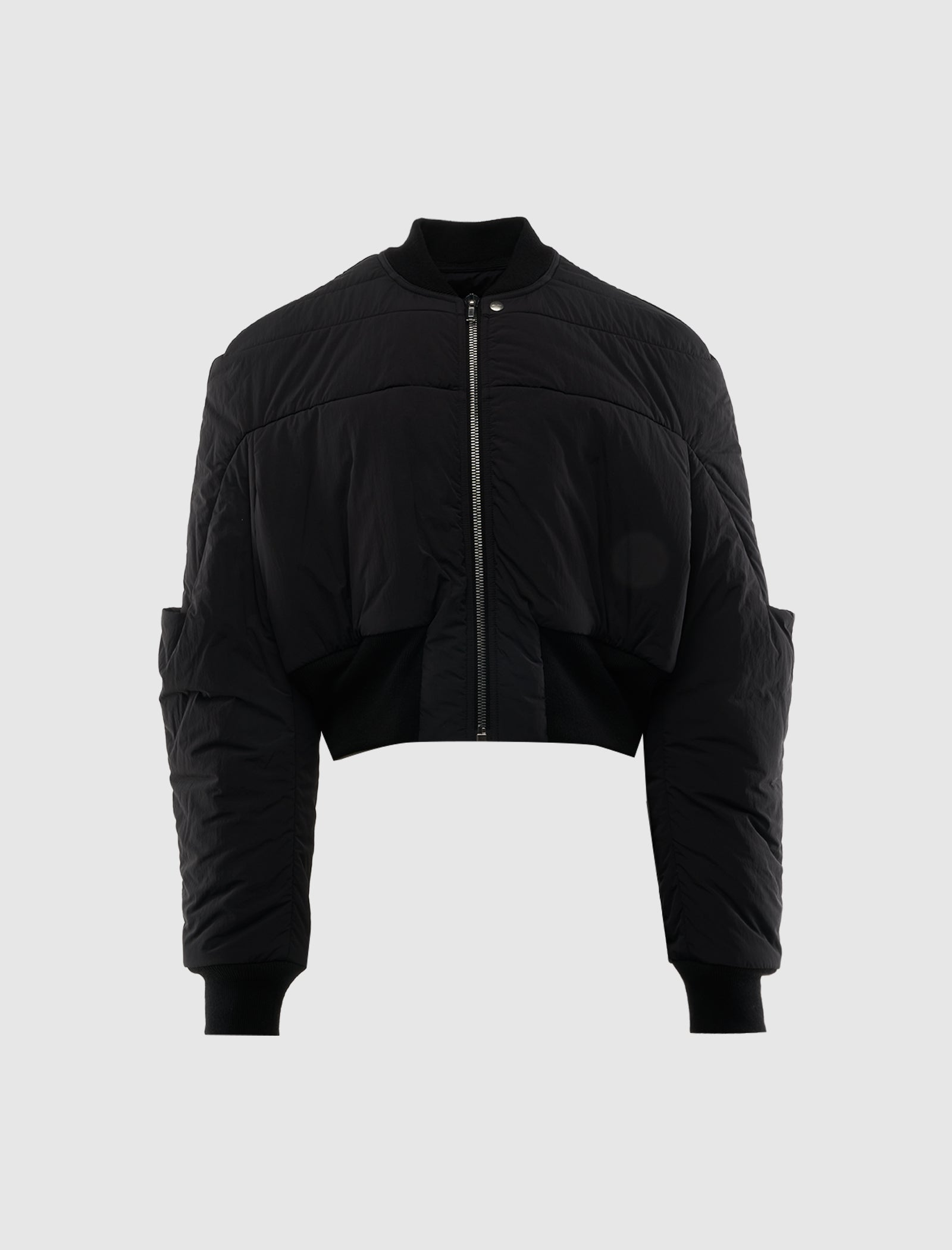 Girdered Bomber Jacket Rick owens – Гарантія оригінальності – боковий вид