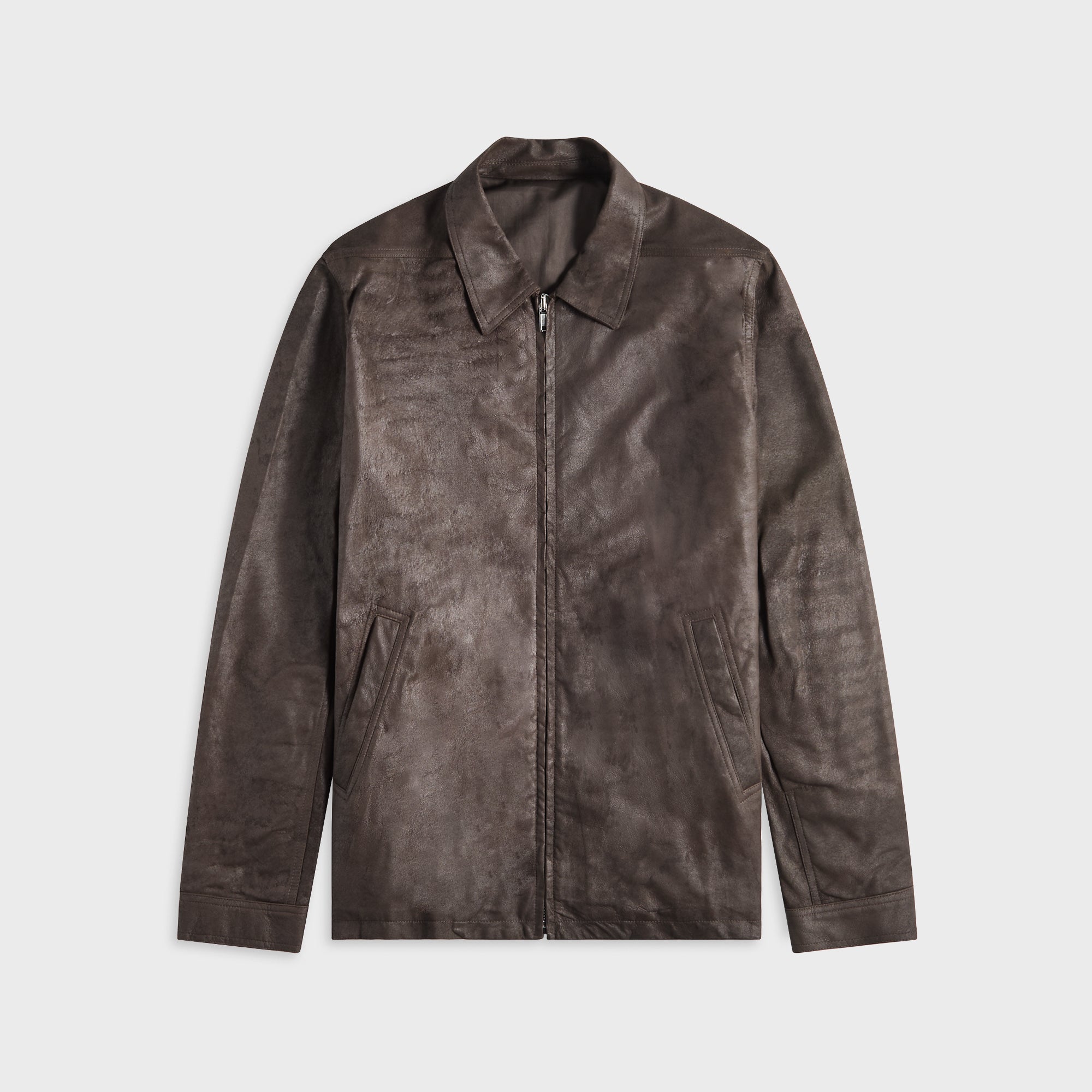 Оригінальна Brat Jacket Dark Dust Rick owens – боковий вид