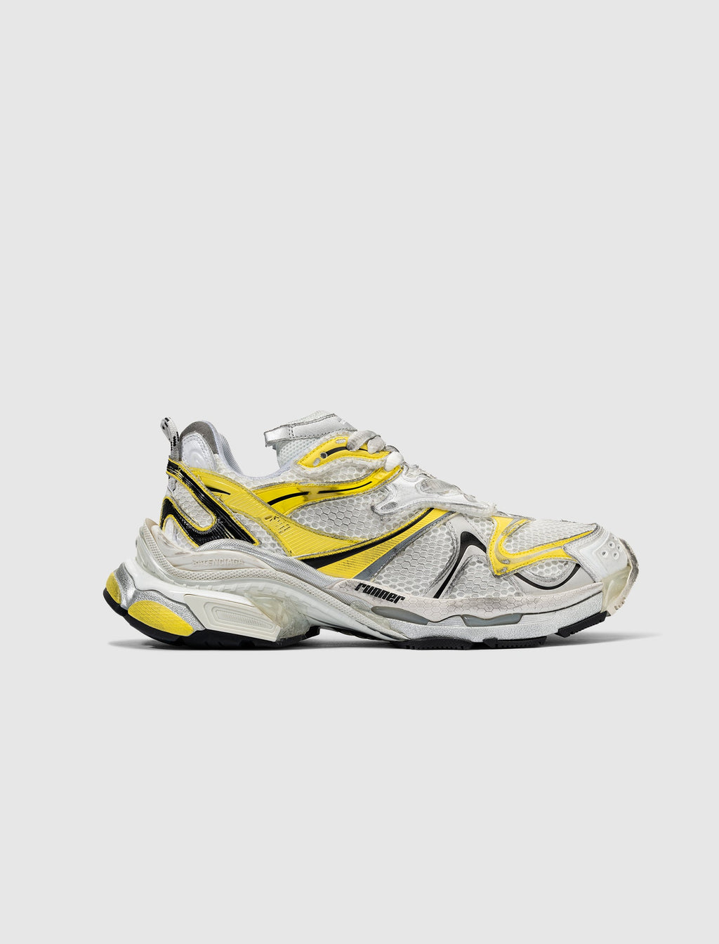 Runner 2.0 White Balenciaga – Гарантія оригінальності – боковий вид