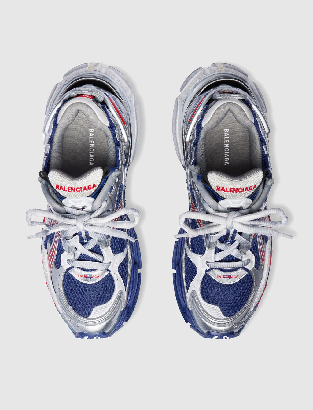 Оригінальна Runner Gradient Navy Balenciaga – детальний вид