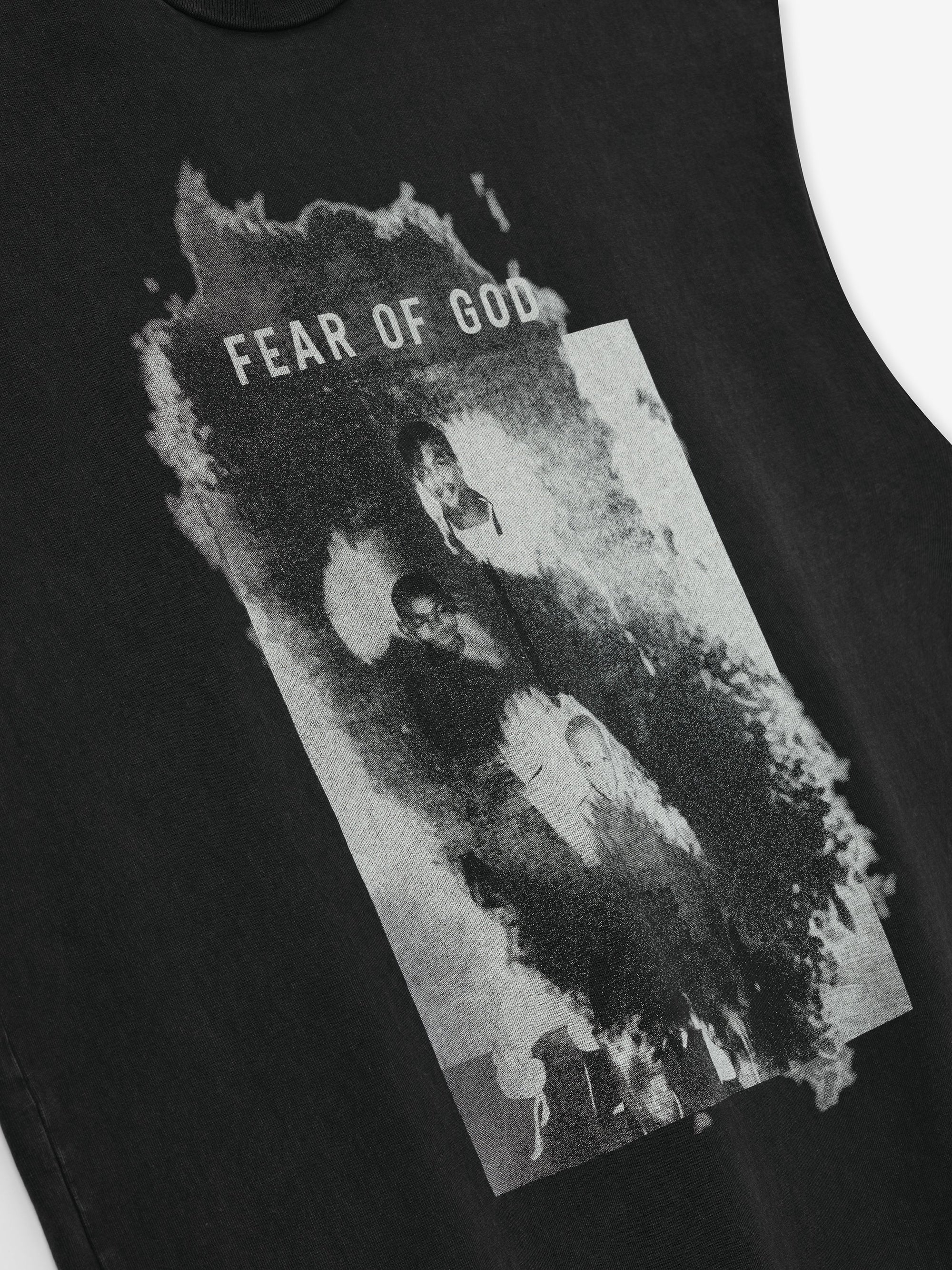 J.i.d: God Does Like Ugly Cut Off Tee Fear of god оригінал – Купити в Україні – вид ззаду - FEAR OF GOD